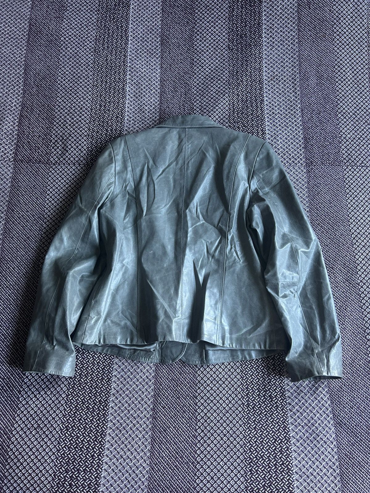 Genuine Leather Vintage Yokoo Real Leather Jacket Japanese Style Size Large Size L / US 10 / IT 46 - 12 Thumbnail