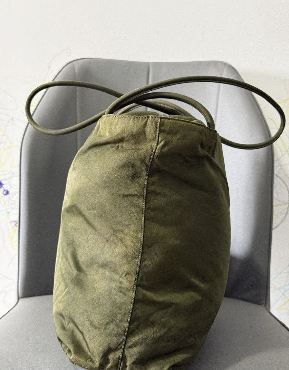 Prada Green Prada luggage bag Size ONE SIZE - 4 Thumbnail