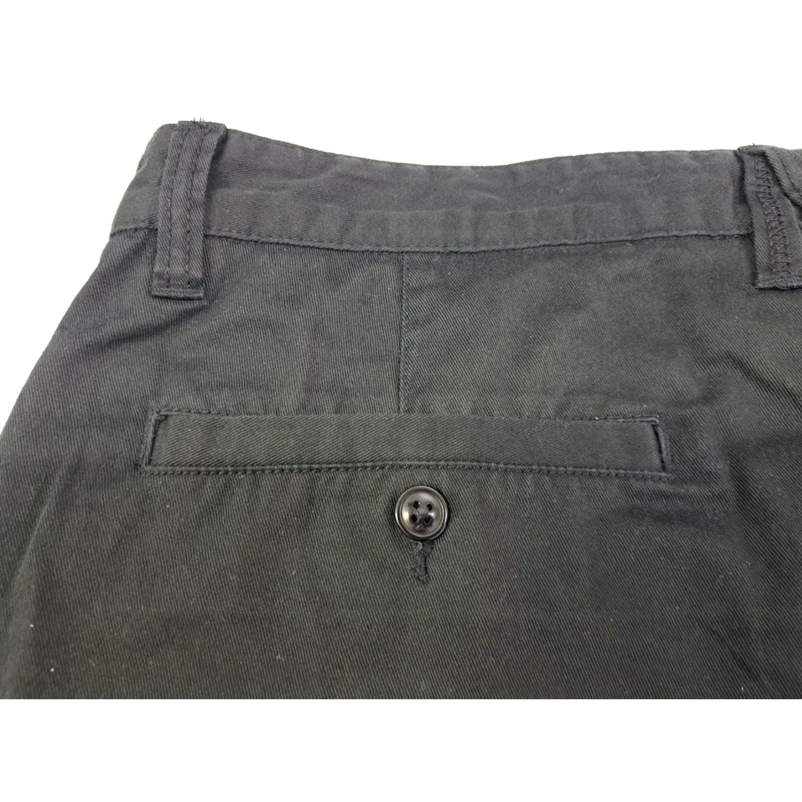 Quiksilver Quiksilver Men's Regular Fit Black Chino Shorts Size 34/9" P/C/SP #6842 Size US 34 / EU 50 - 7 Thumbnail
