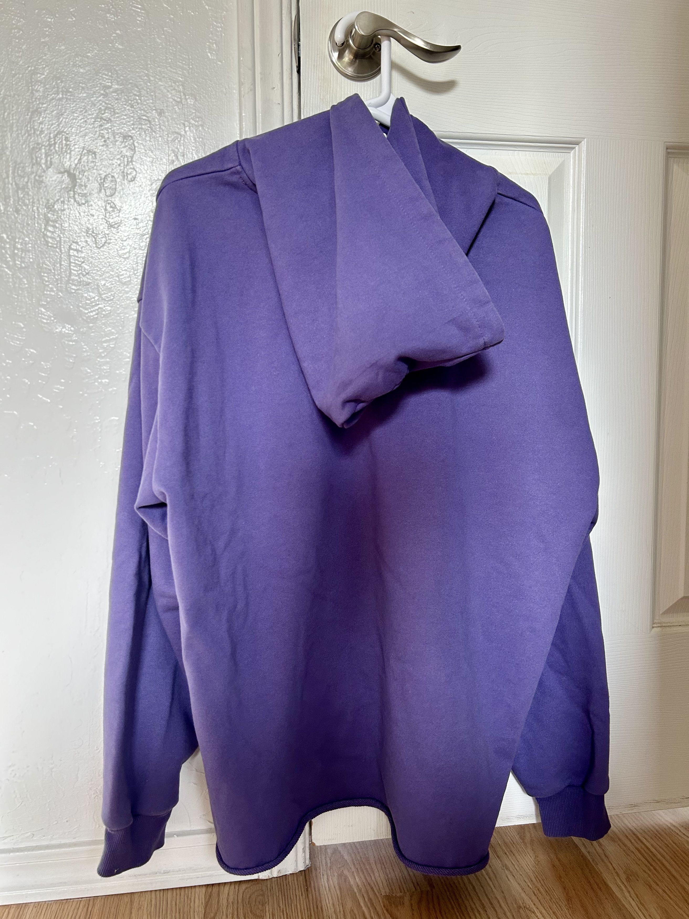 Other × Vintage Aelfric Eden Vintage Purple Graphic Print Faded Hoodie Size US L / EU 52-54 / 3 - 3 Thumbnail