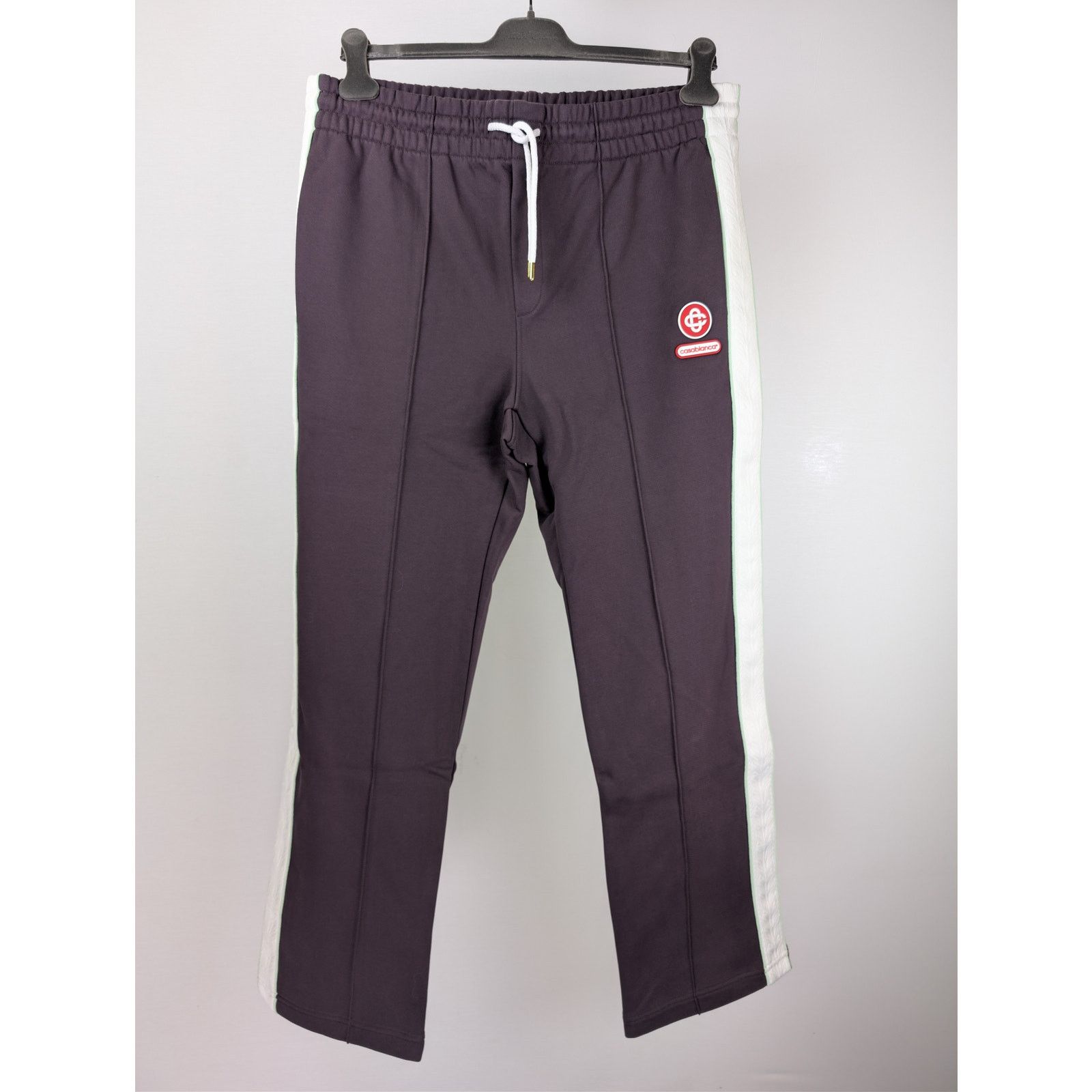 Casablanca o1rshd1 Loopback Laurel Tap Pintuck Jogger sweatpants Size US 36 / EU 52 - 1 Thumbnail