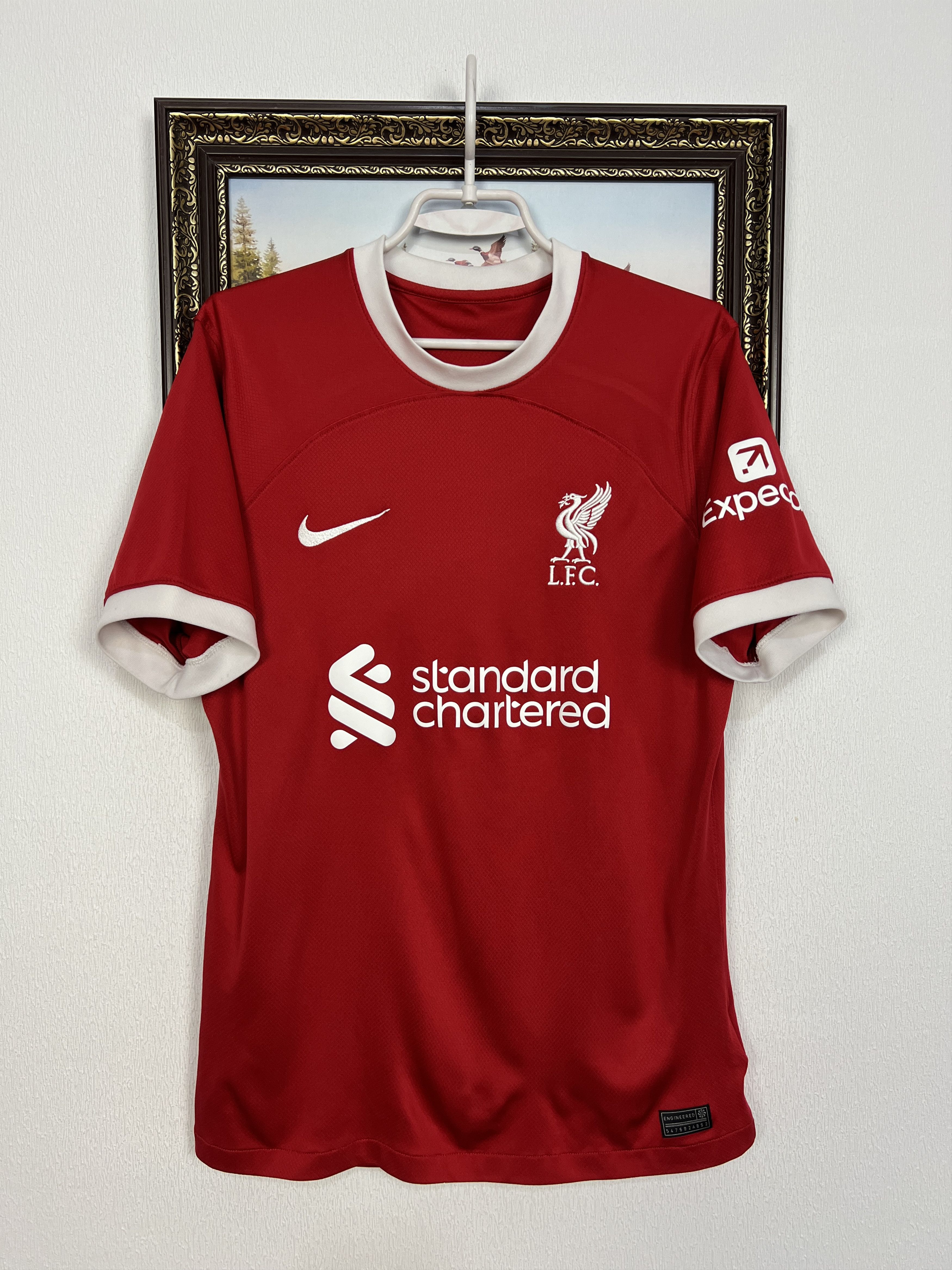 Nike Liverpool Home football shirt 2023 Soccer Nike Jersey Trikot Size US M / EU 48-50 / 2 - 1 Thumbnail