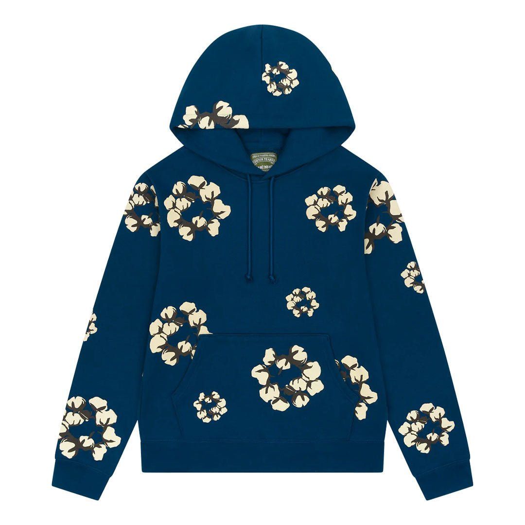 DENIM TEARS Cactus Tears Wreath Sweatshirt Navy Size US M / EU 48-50 / 2 - 1 Thumbnail