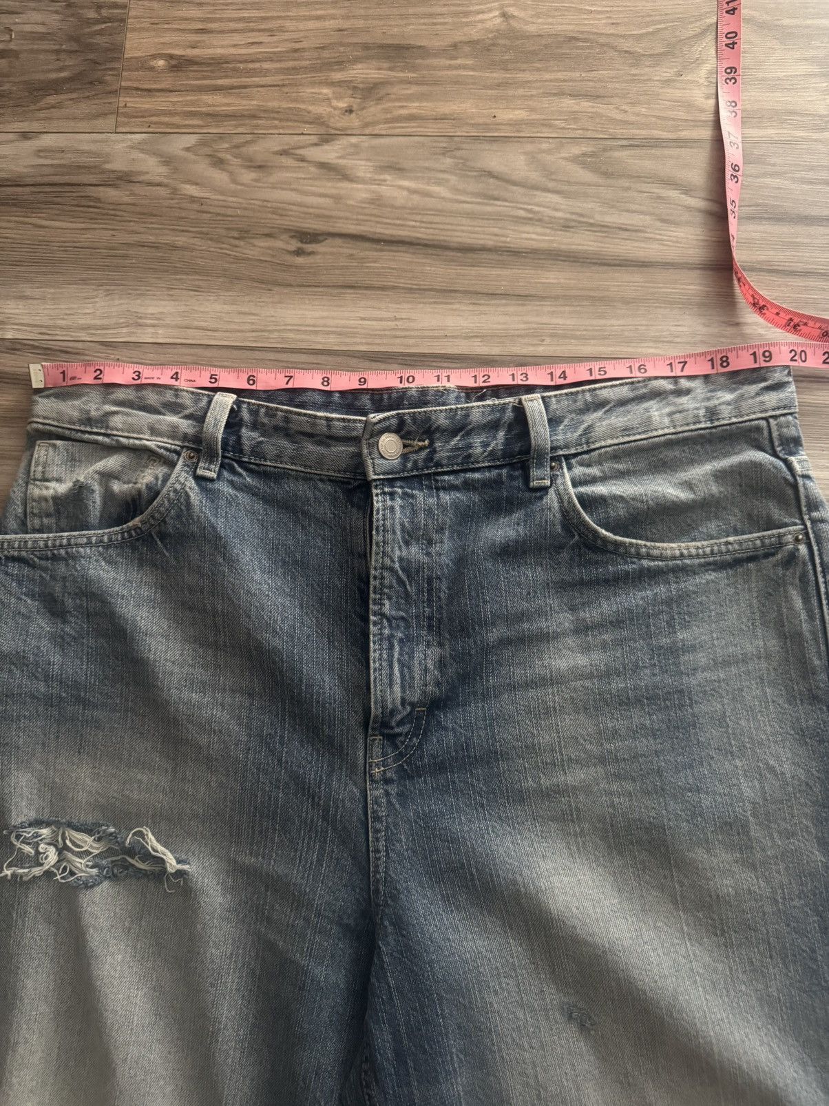 Other *BAGGY* DISTRESSED JEANS Size US 36 / EU 52 - 6 Thumbnail