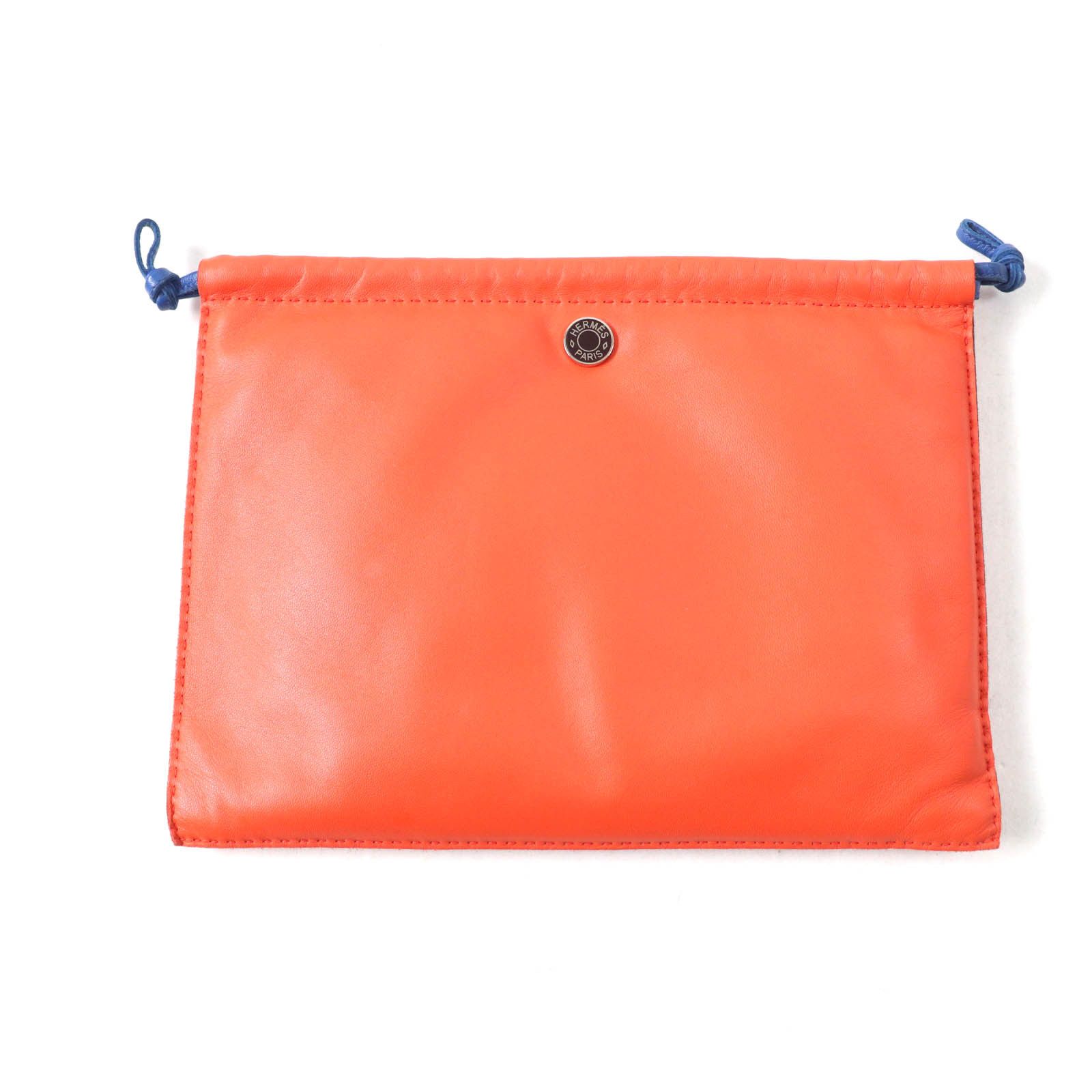 Hermes Hermes Hermes Anjou Miro Swift Cosmetics Pouch Leather Other Stamp U (2022) DUTY FREE for USA Size ONE SIZE - 1 Thumbnail