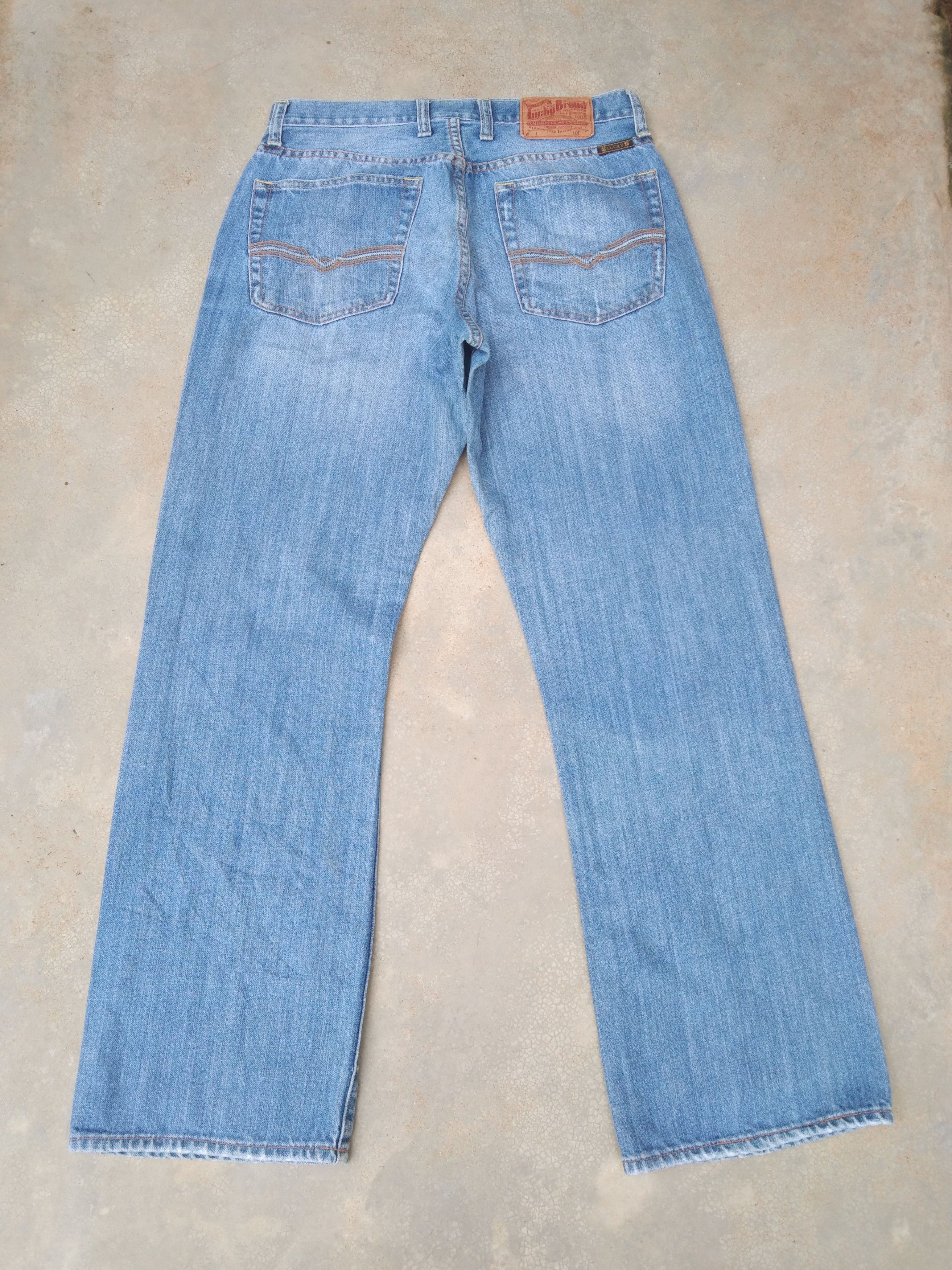 Lucky Brand × Vintage Vintage Y2k Lucky Brand Loose Flared Boot Cut Jeans 31x30 Size US 30 / EU 46 - 2 Thumbnail