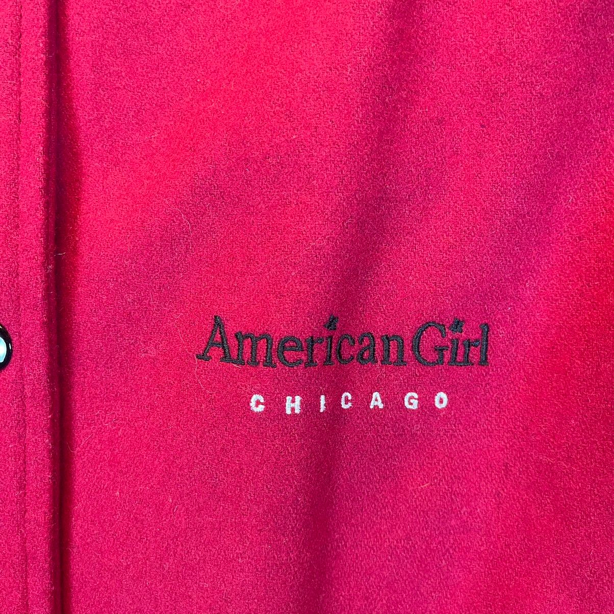 Vintage Vtg American Girl Chicago Letterman Jacket Adult Size XL Size US XL / EU 56 / 4 - 2 Preview