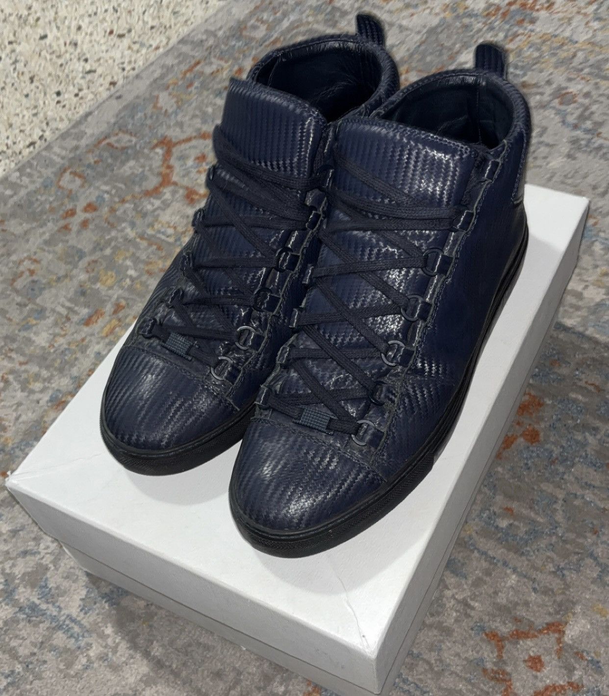 Balenciaga Balenciaga hi top carbon arenas Size US 9 / EU 42 - 2 Thumbnail