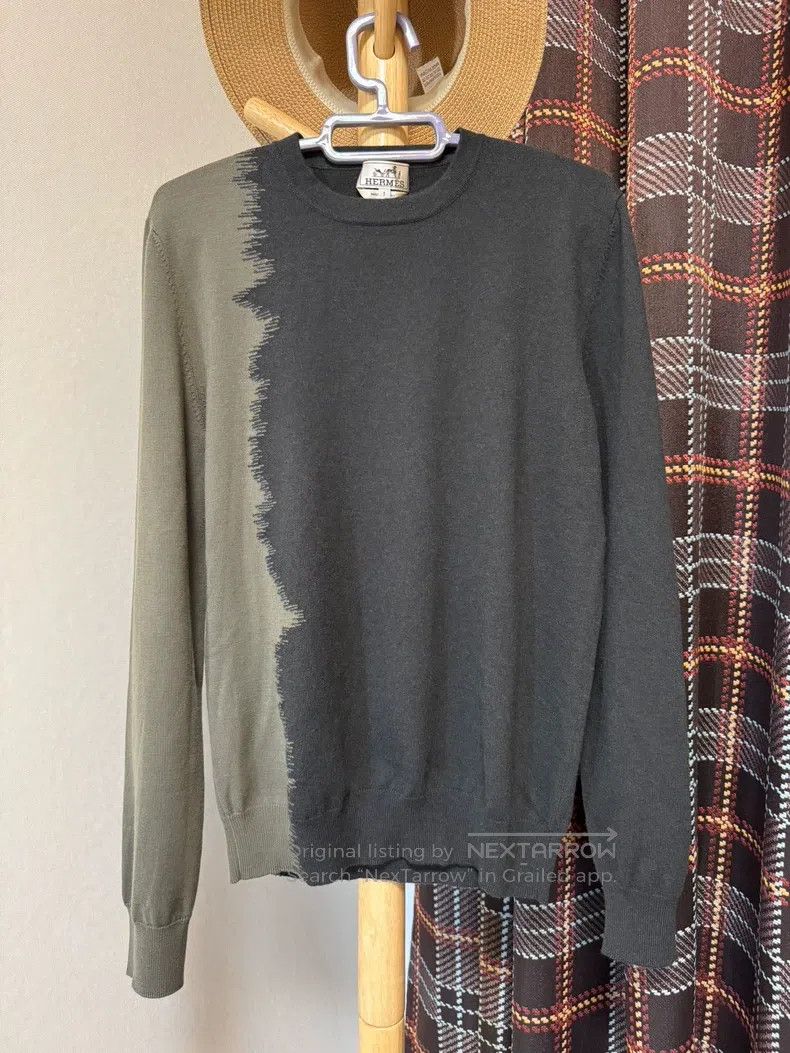 Hermes Hermes Cashmere sweater, 66% cashmere +34% wool. Unique co Size US S / EU 44-46 / 1 - 1 Thumbnail
