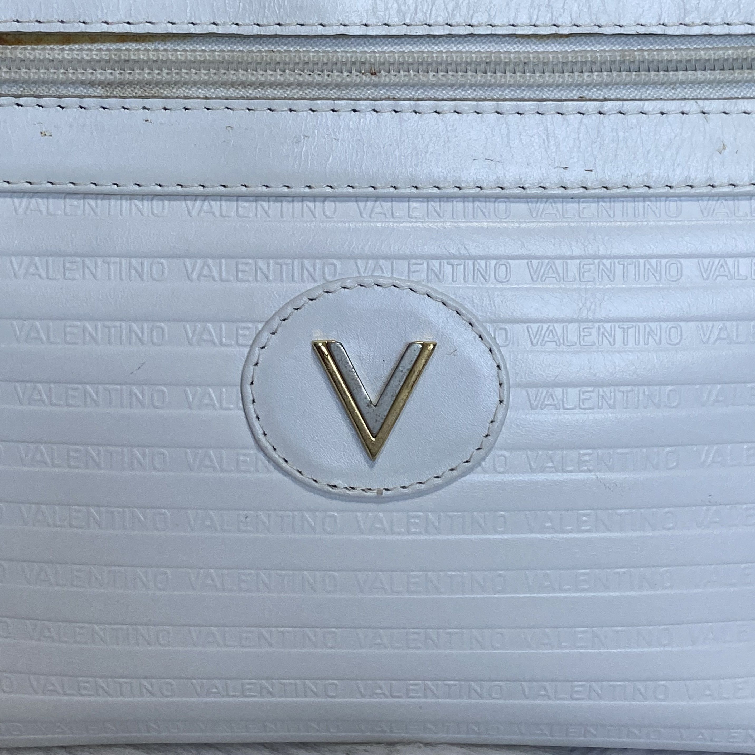 Mario Valentino × Vintage MARIO VALENTINO Vintage Logo Embossed Leather Clutch Bag Size ONE SIZE - 7 Thumbnail