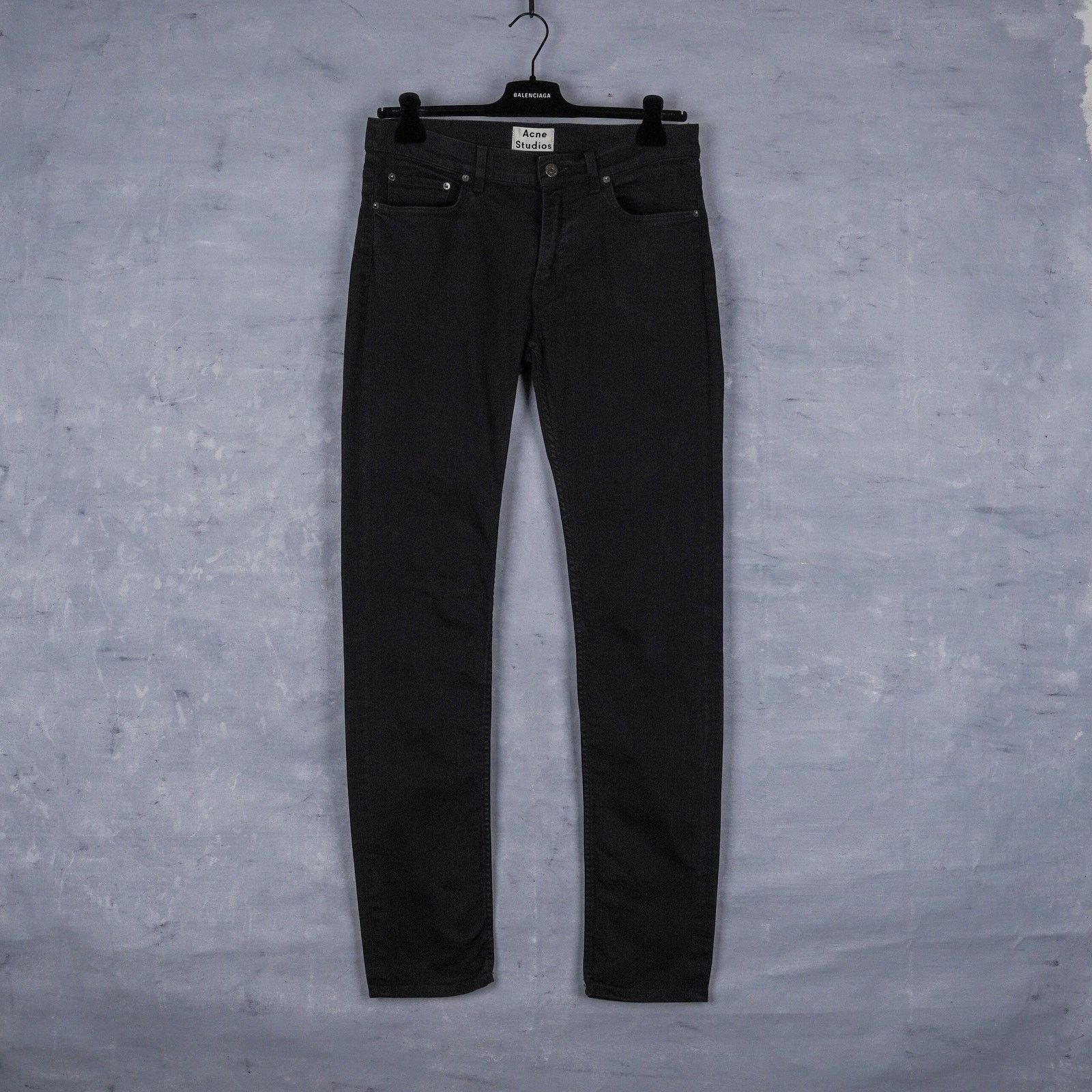 Acne Studios Acne studios ace stay cash black slim fit denim jeans pants Size US 33 - 1 Thumbnail
