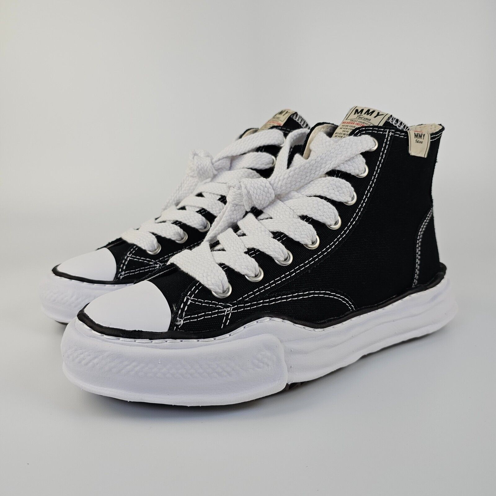 Fallen MIHARAYASUHIRO Peterson Men's Black Cotton Hightops Size US 6 / EU 39 - 1 Thumbnail