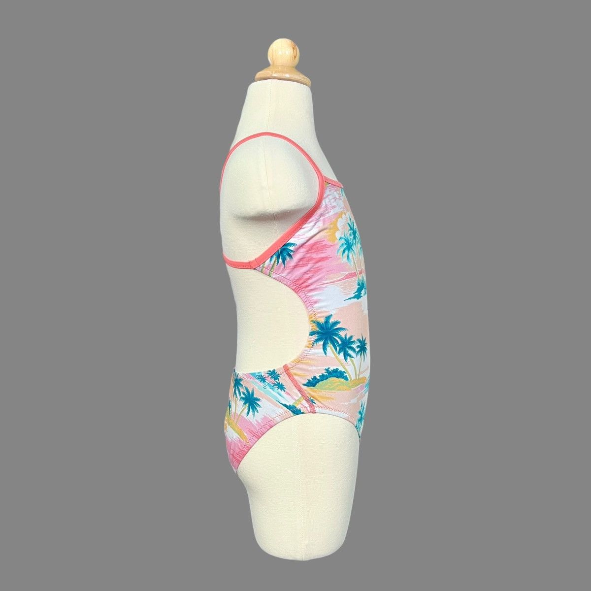 Speedo Speedo Big Girls Printed One-Piece Swimsuit 5-6 yrs Size ONE SIZE - 5 Thumbnail