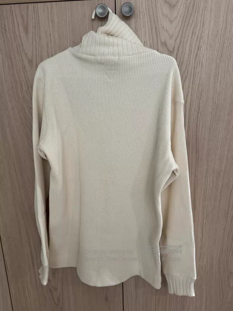 Nigel Cabourn Nigel Cabourn High-Neck Waffle Knit Top Size US M / EU 48-50 / 2 - 4 Thumbnail