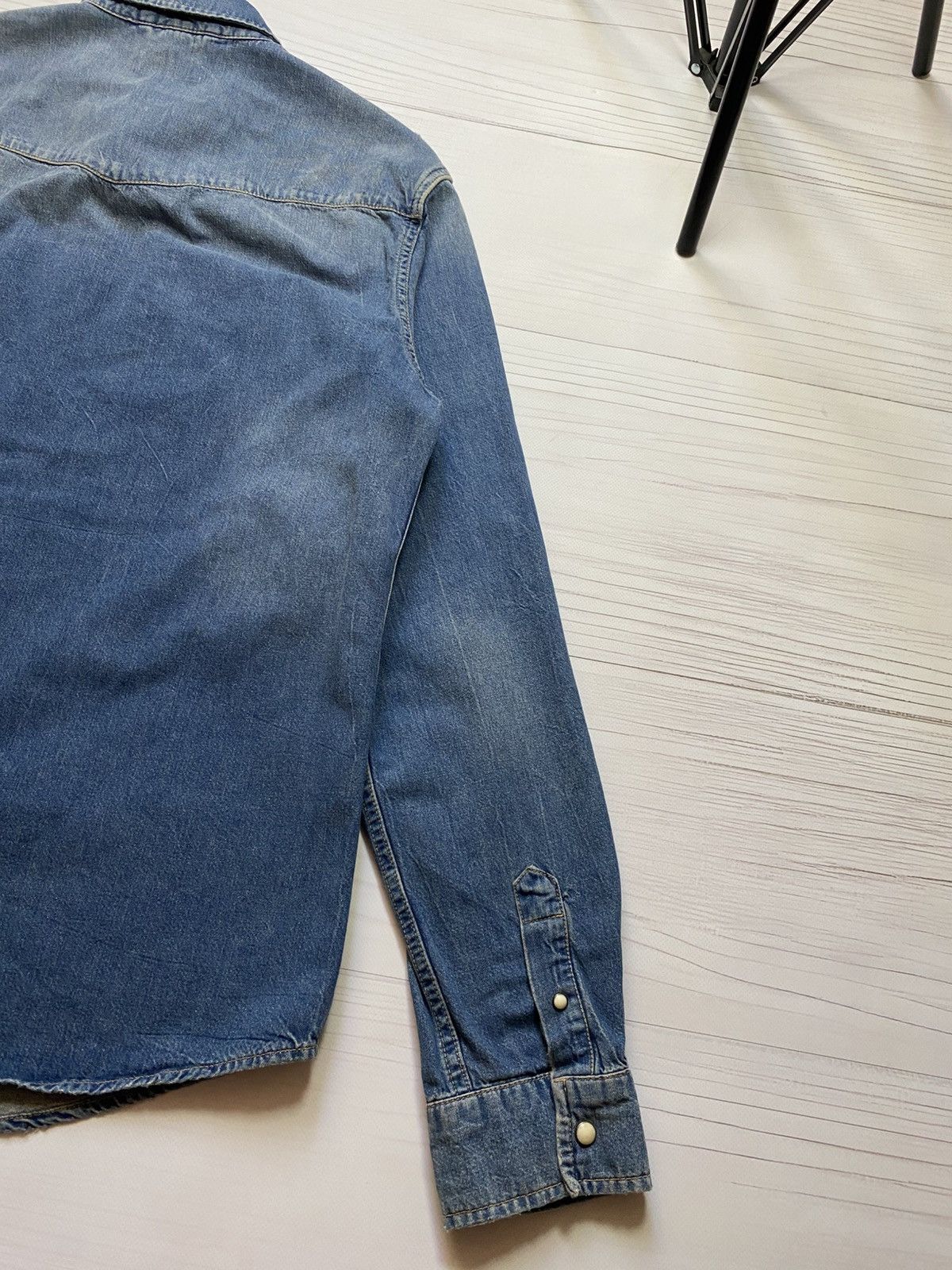 Allsaints Allstaints imonum two pockets jeans button up shirt Size US L / EU 52-54 / 3 - 9 Thumbnail