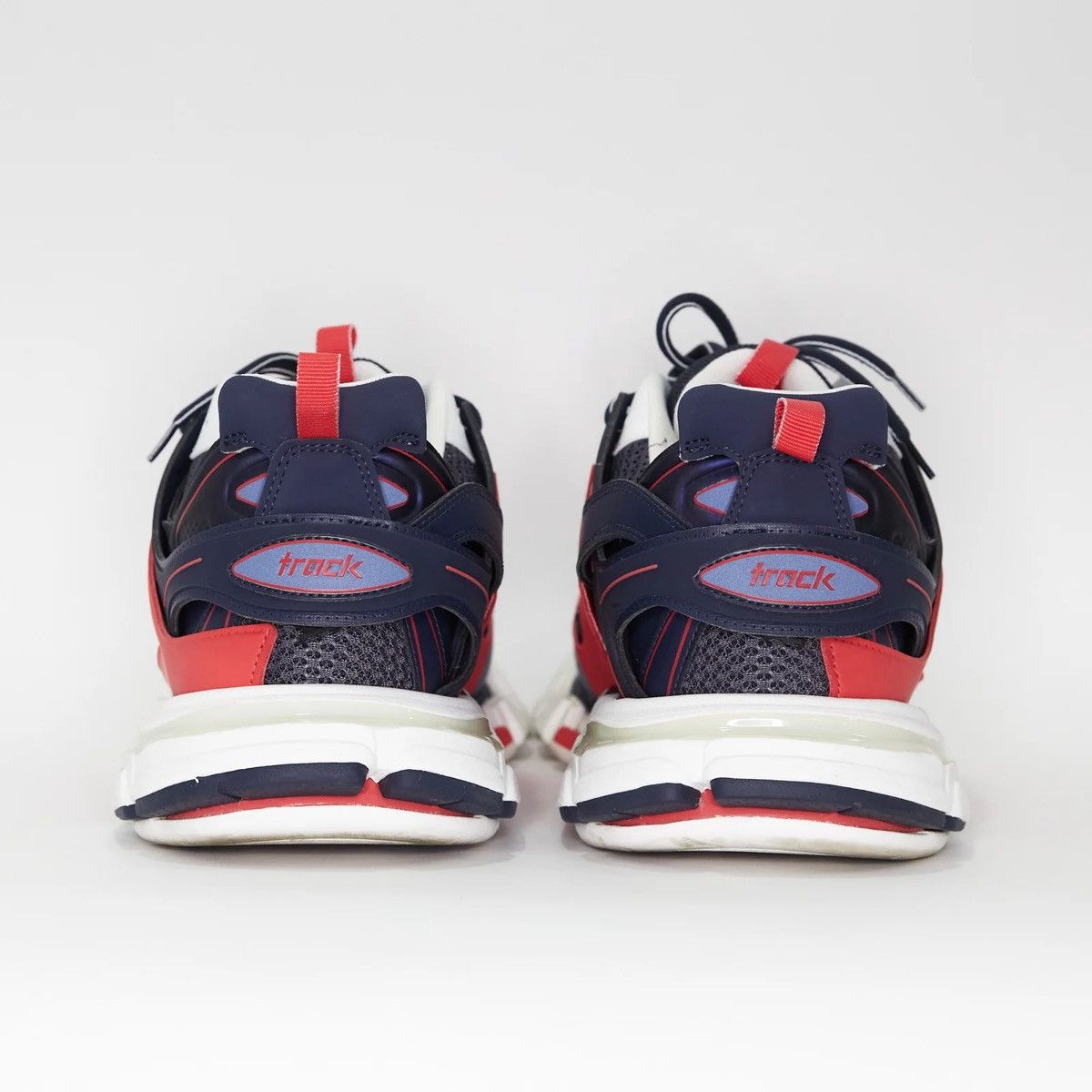 Balenciaga BALENCIAGA TRACK SNEAKER - WHITE NAVY RED Size US 13 / EU 46 - 4 Thumbnail