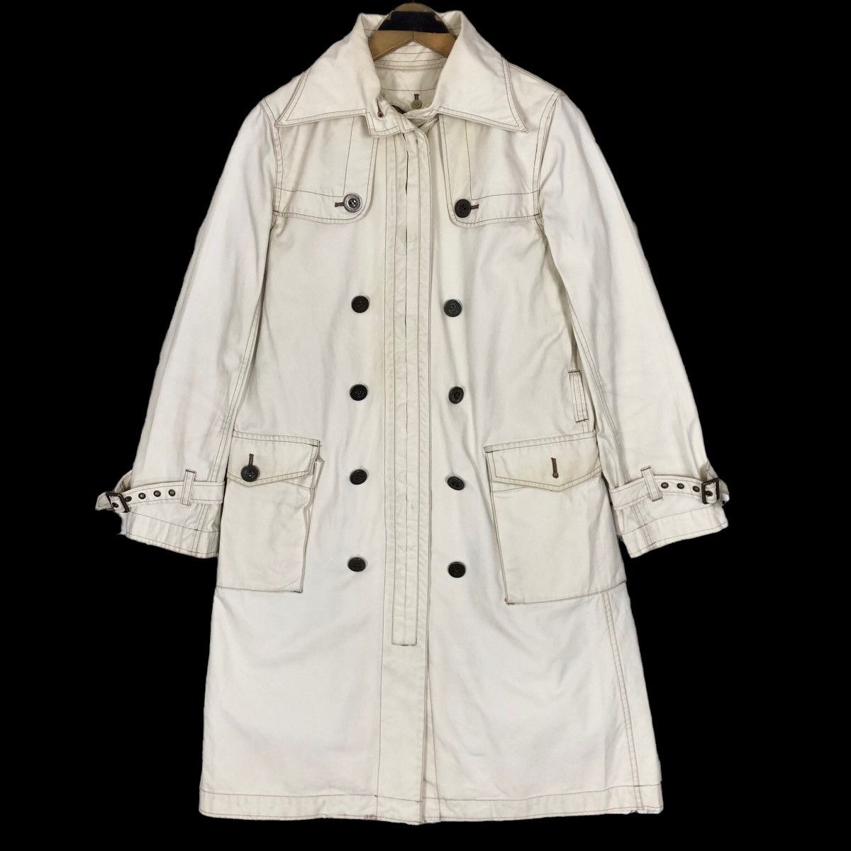 Hysteric Glamour Vintage Hysteric Glamour Cotton Canvas Trench Coat Size M / US 6-8 / IT 42-44 - 6 Thumbnail
