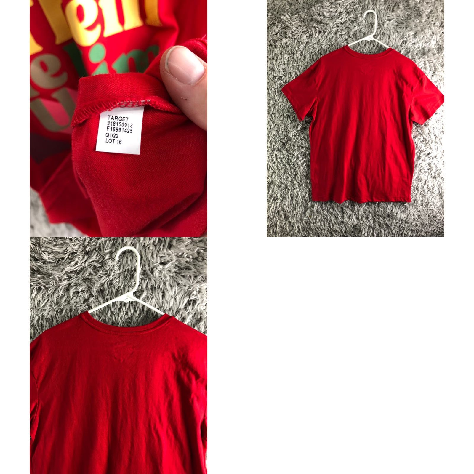 Vintage Take Pride Red T-Shirt Crew Neck Unisex Small Graphic Batman Shirt Size US S / EU 44-46 / 1 - 8 Thumbnail