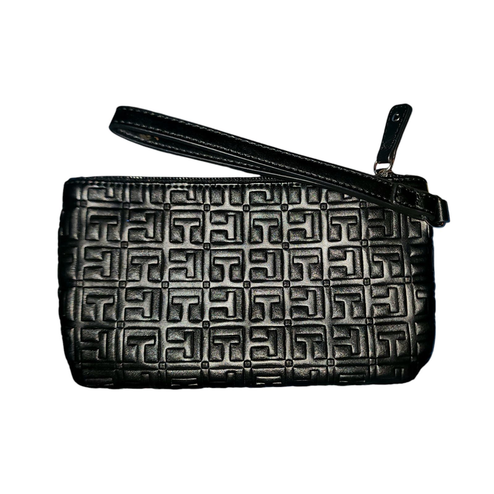 Tommy Hilfiger Tommy Hilfiger Women Black Large Wristlet Wallet Clutch Bag Size ONE SIZE - 2 Thumbnail