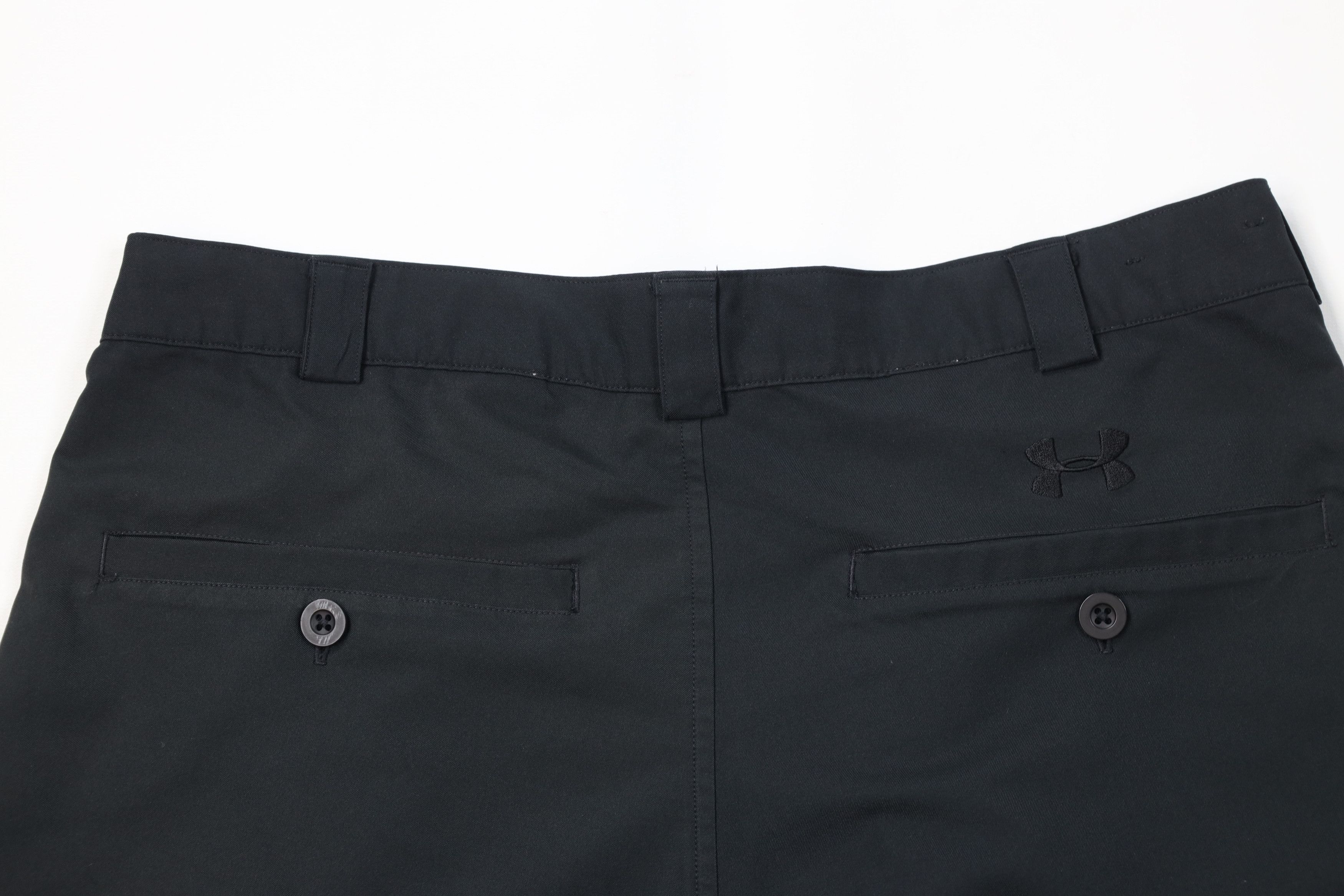Under Armour Under Armour Faded Golfing Golf Chino Shorts Black Polyester Size US 32 / EU 48 - 10 Thumbnail
