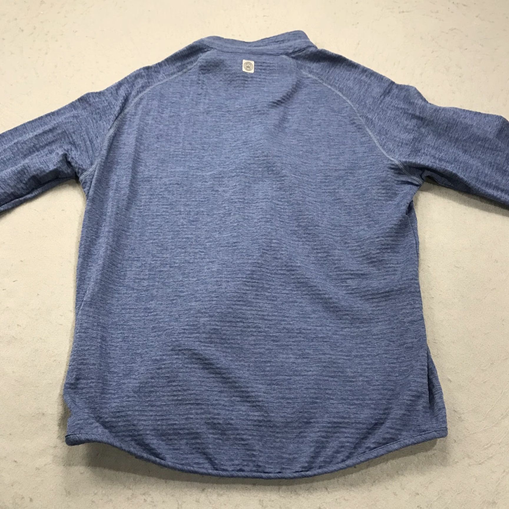 Peter Millar Peter Millar Jacket Mens Medium Blue Maven Performance Quarter 1/4 Zip Golf Logo Shirt (Pullover) Size US M / EU 48-50 / 2 - 6 Thumbnail