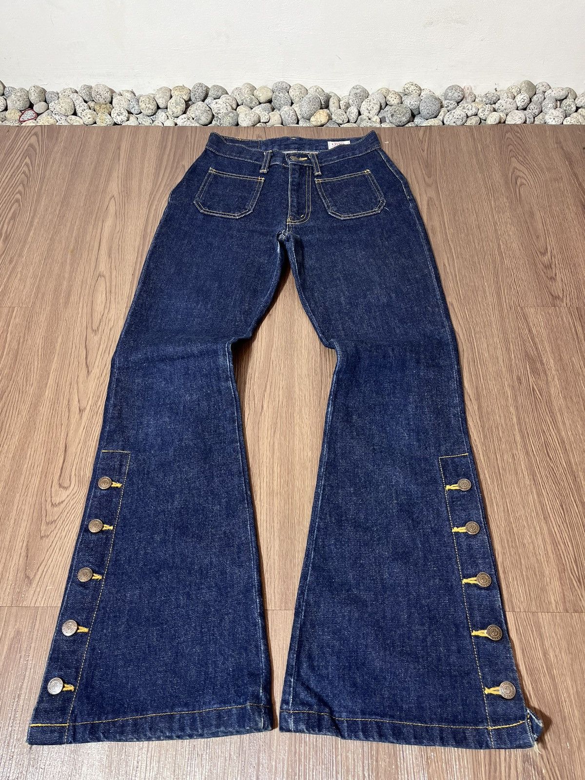 Hysteric Glamour Georgia Love GL HEART japan button down flare denim Size US 26 / EU 42 - 6 Thumbnail