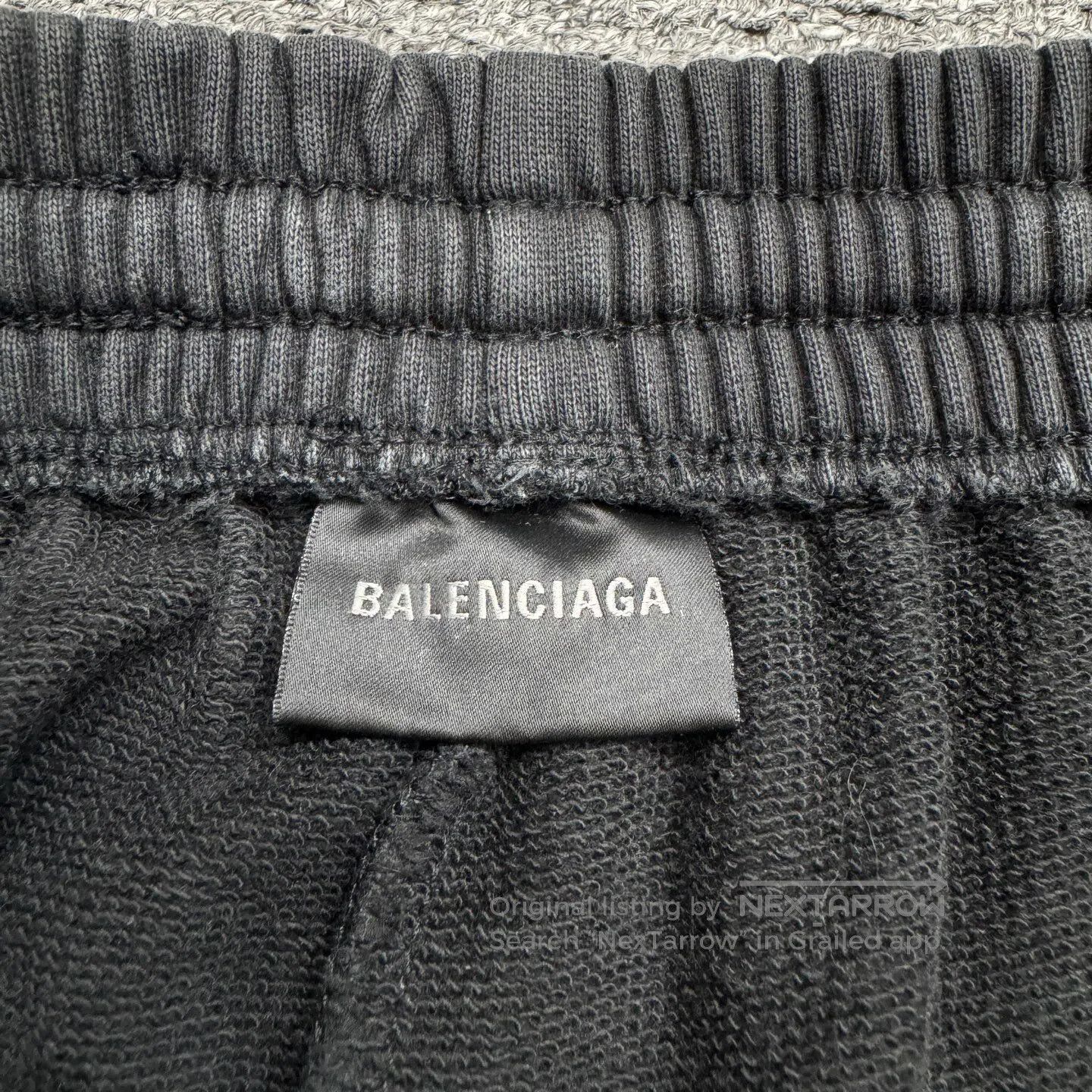 Balenciaga Balenciaga sizem Worn-out, tight-fitting sport pants| Size US 30 / EU 46 - 3 Thumbnail
