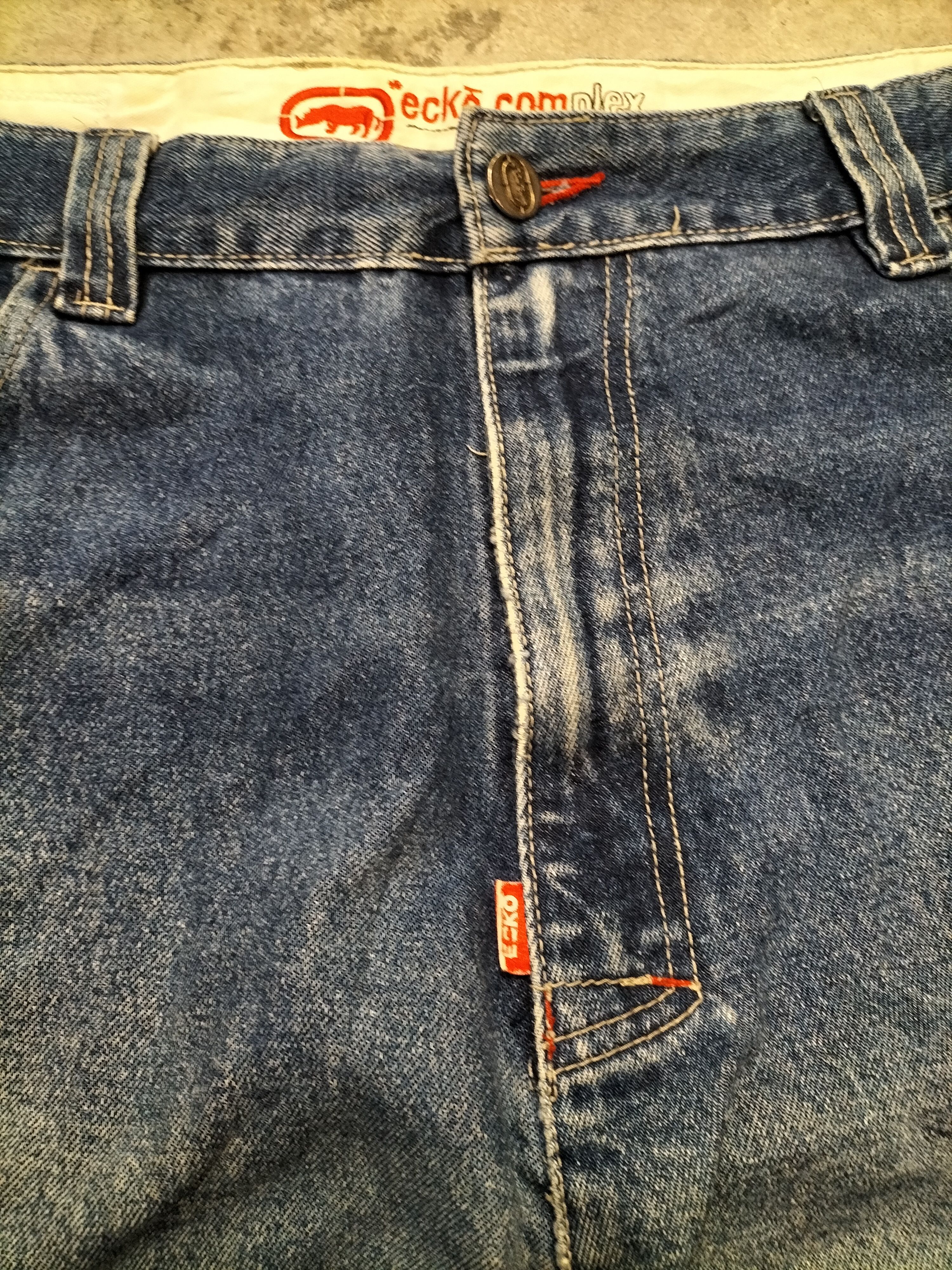 Ecko Unltd. Ecko SZ 40 Denim Ripped Jeans Size US 38 / EU 54 - 7 Thumbnail