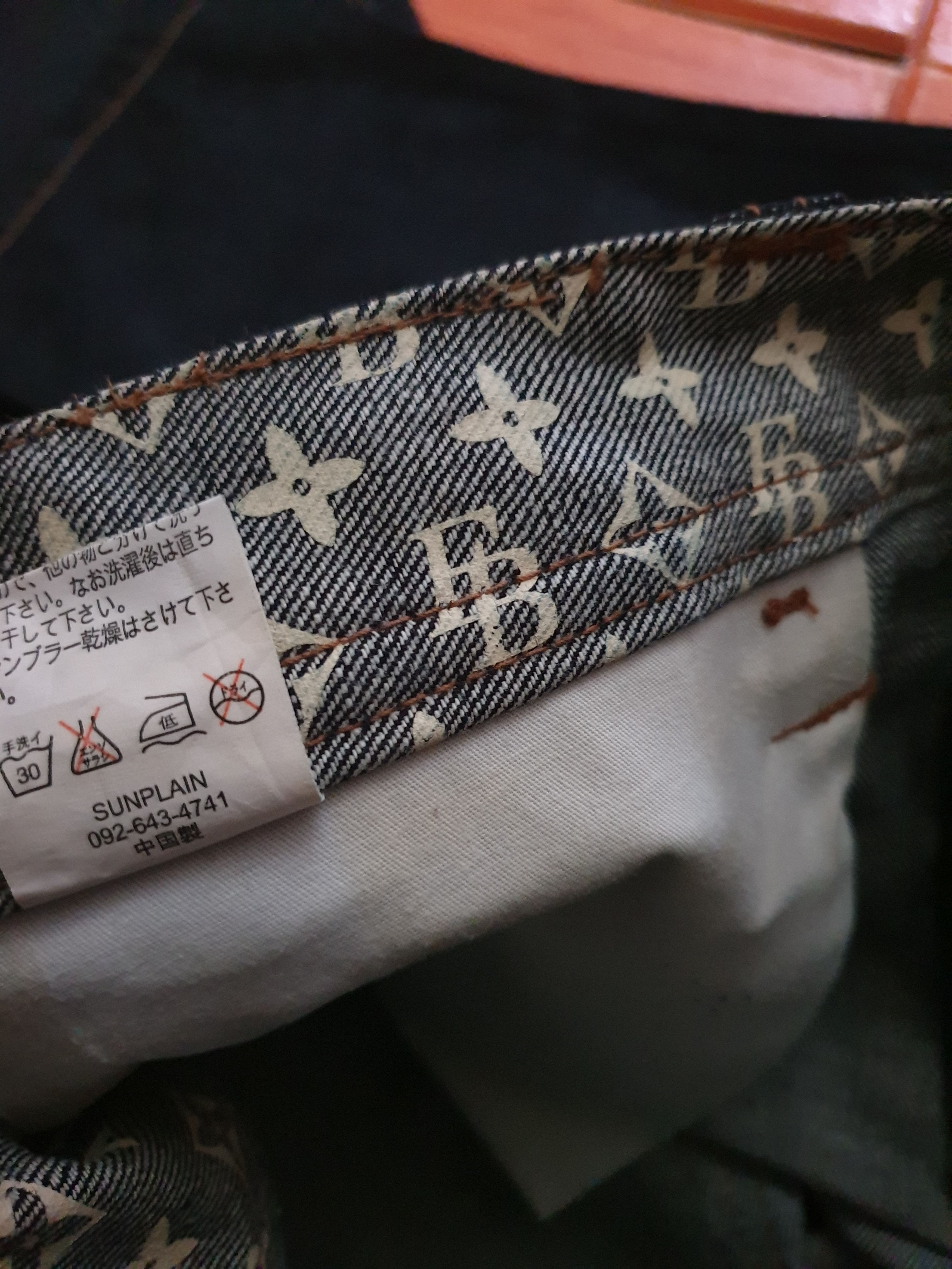 Japanese Brand 💥Etbx inspired blue colour denim pant Size US 34 / EU 50 - 5 Thumbnail