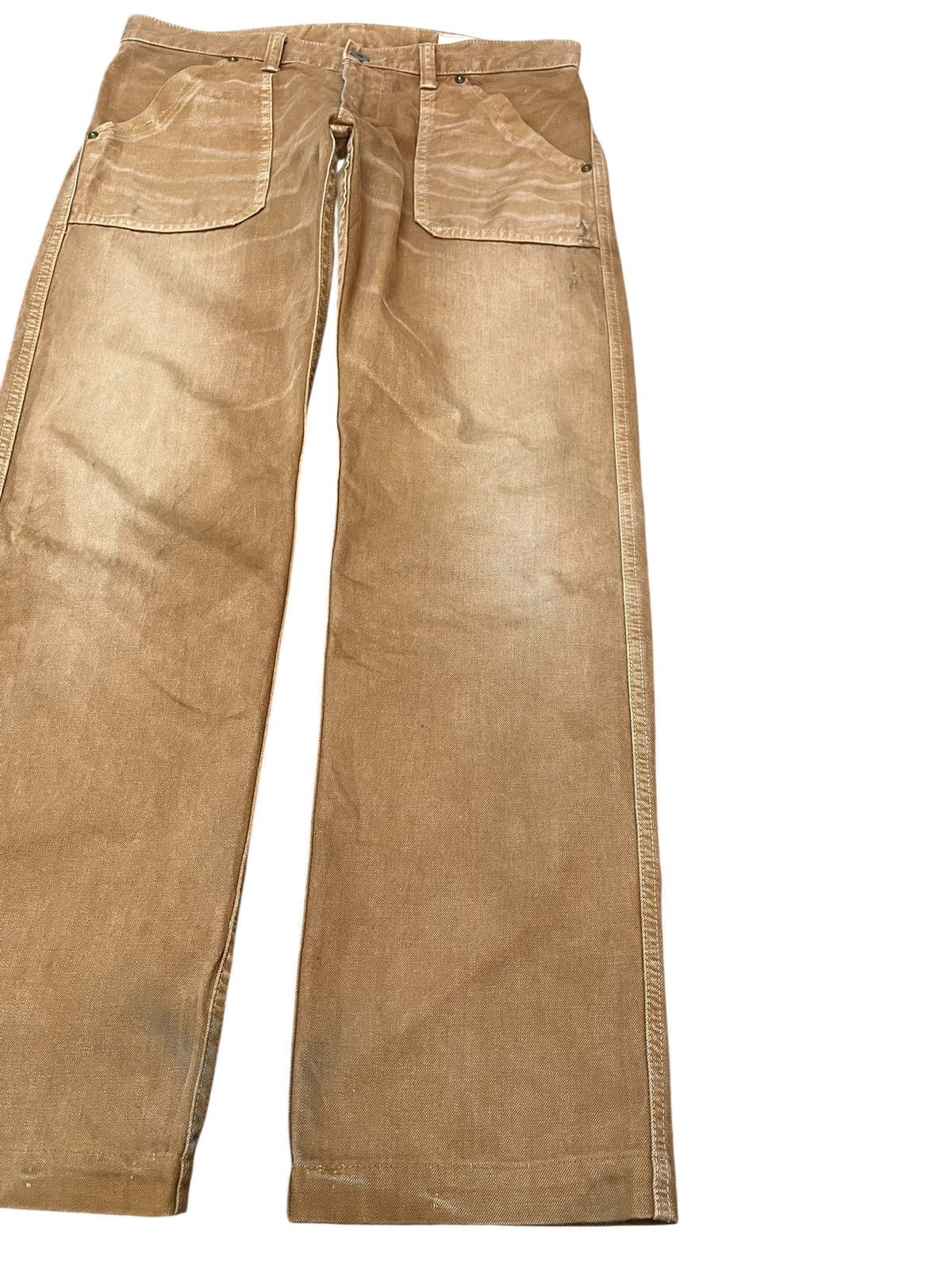 Beauty Beast × Japanese Brand Vintage Medio Quadro Bush Pants Denim Size US 31 - 6 Thumbnail