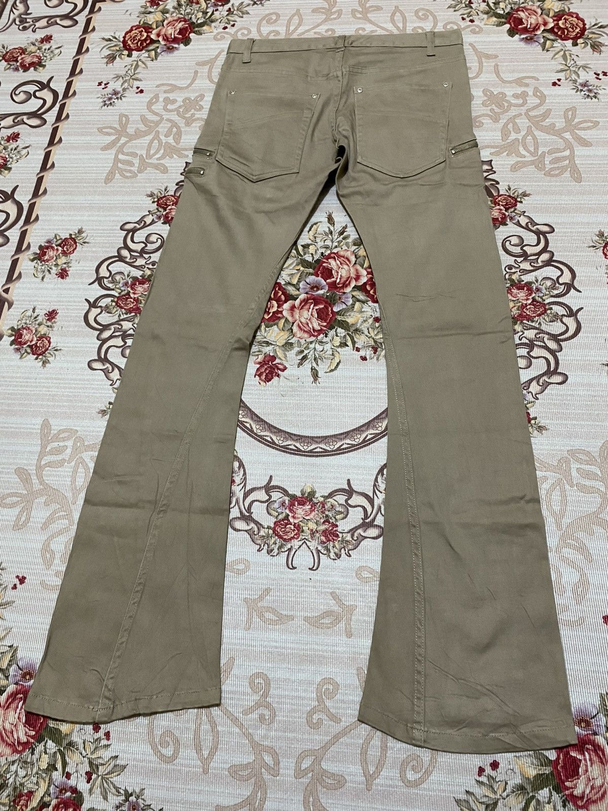 Japanese Brand Y2K Bike + Star Multipocket Flare Pants Size US 32 / EU 48 - 12 Thumbnail