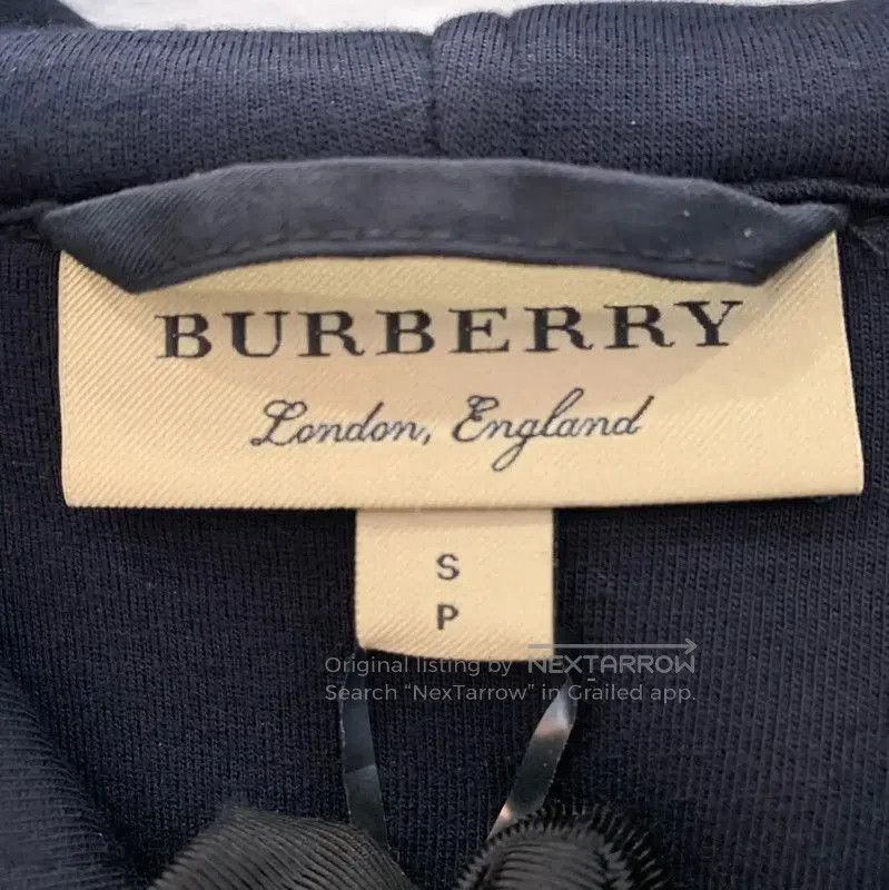 Burberry Burberry Men's Black Cotton Hoodie. Size US S / EU 44-46 / 1 - 5 Thumbnail