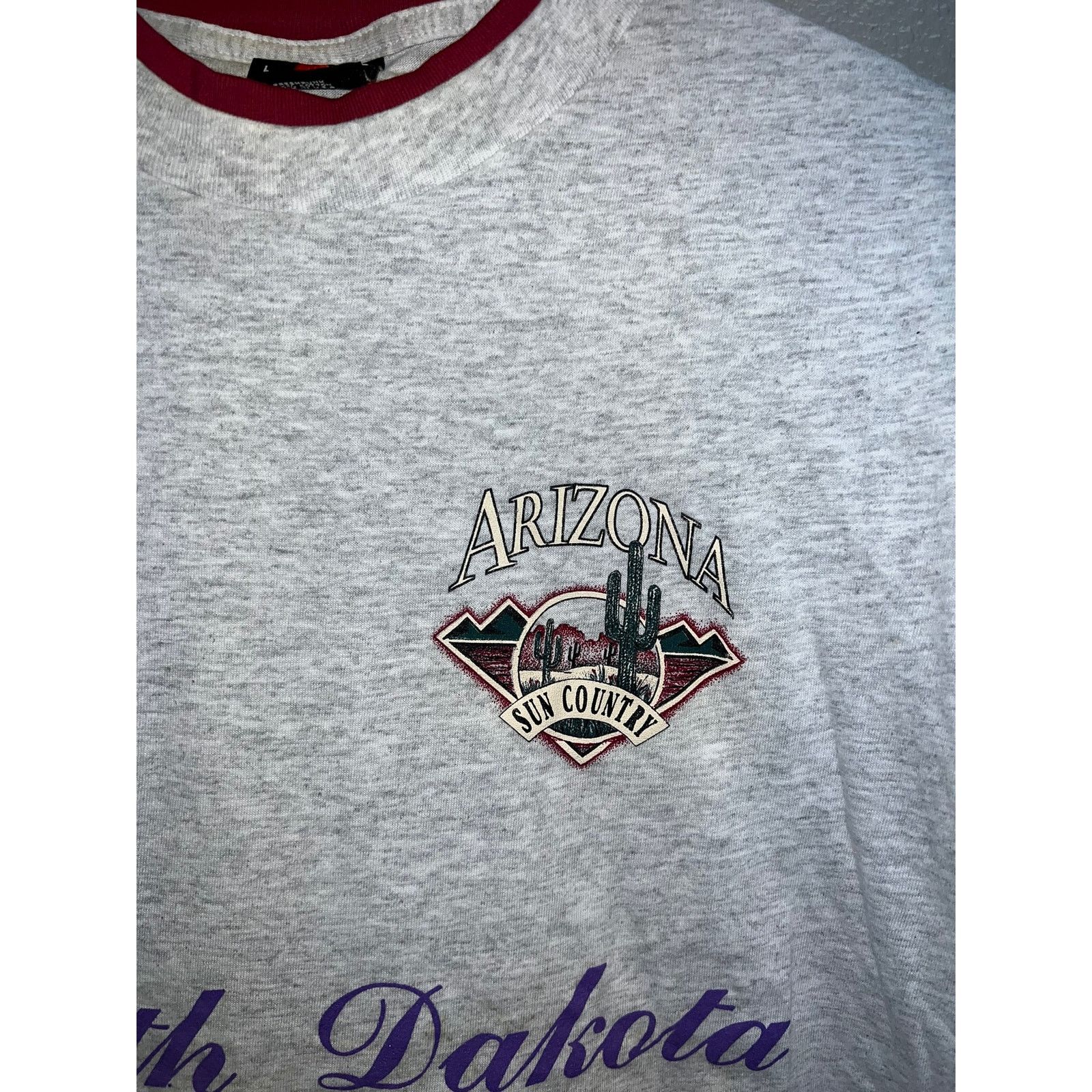 Signal Sport Vintage Destination Shirt Test Print Arizona South Dakota L Size US L / EU 52-54 / 3 - 5 Thumbnail