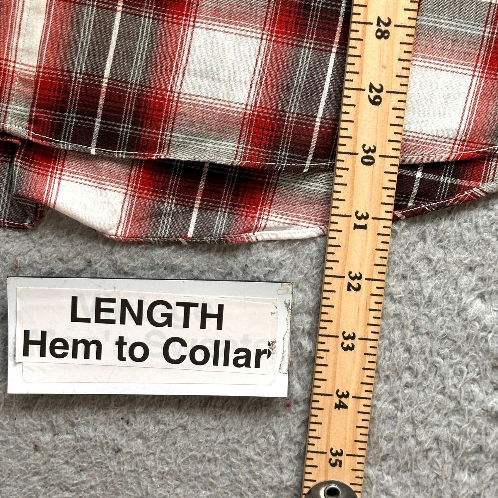 Vintage VINTAGE Ely Cattleman Pearl Snap Button Up Shirt Men XL Long Sleeve Red Plaid Size US XL / EU 56 / 4 - 5 Thumbnail