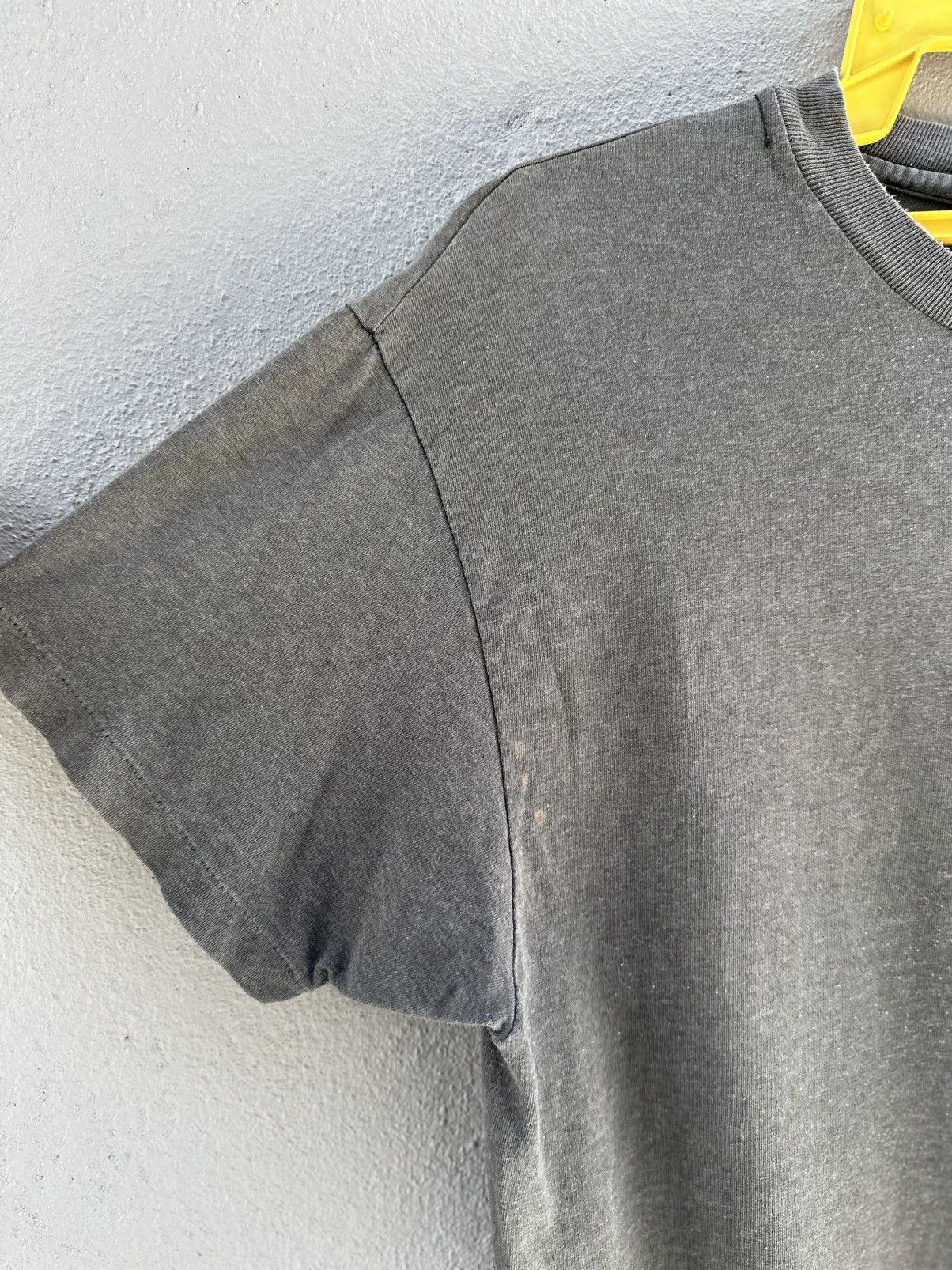 Hanes Thrashed Vintage Blank Pocket Faded Single Stitch Grunge Tee Size US L / EU 52-54 / 3 - 3 Thumbnail