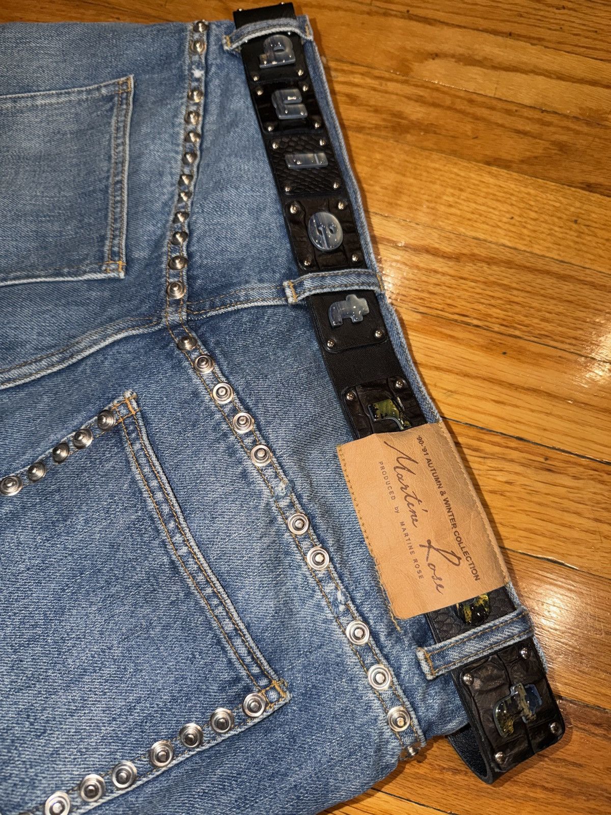 Martine Rose Martine Rose Quiet Riot Belt Size 30 - 7 Thumbnail