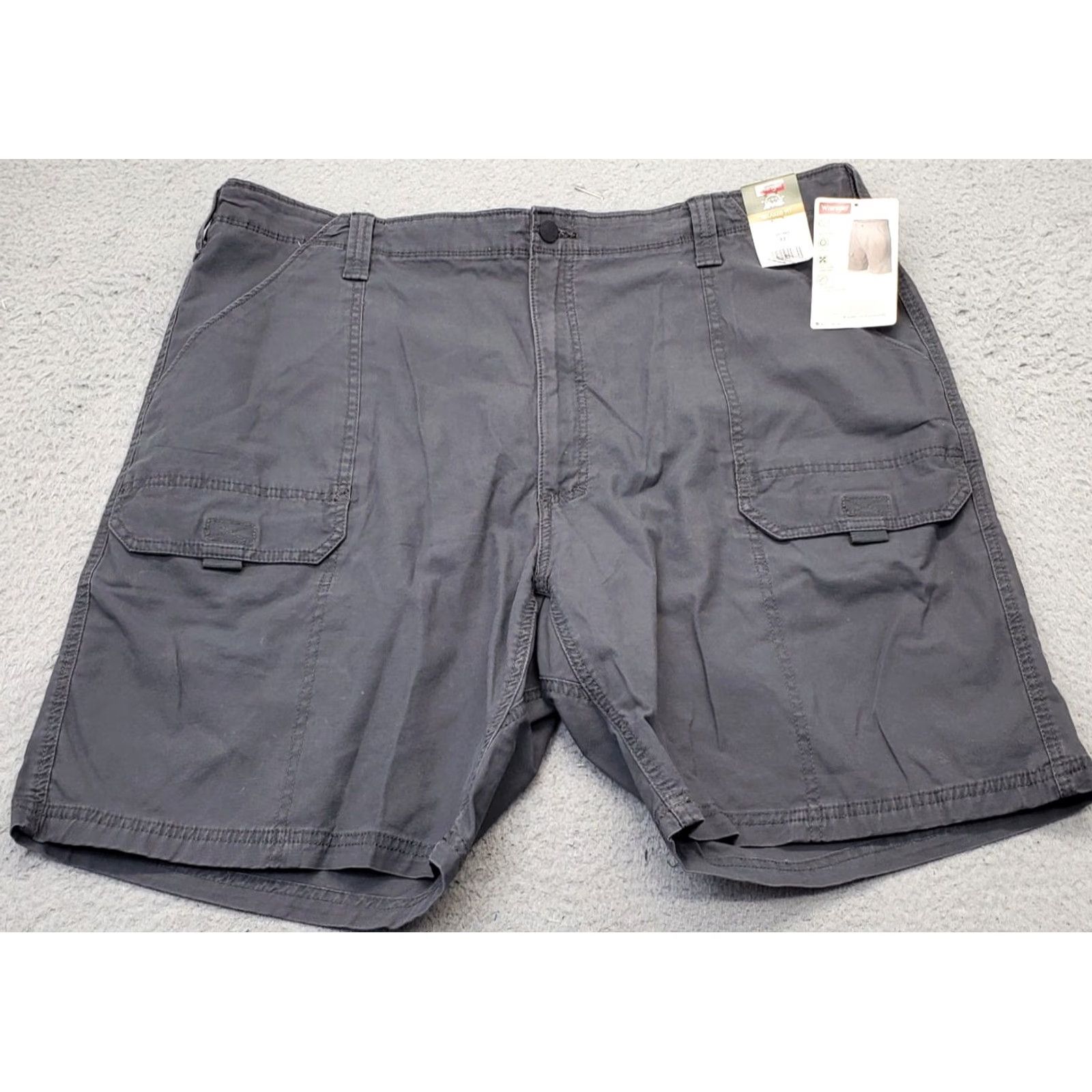 Wrangler Wrangler Shorts Mens 42 Gray UPF 30 Comfort Classic Flex Waistband NW934AN Size US 42 / EU 58 - 2 Thumbnail