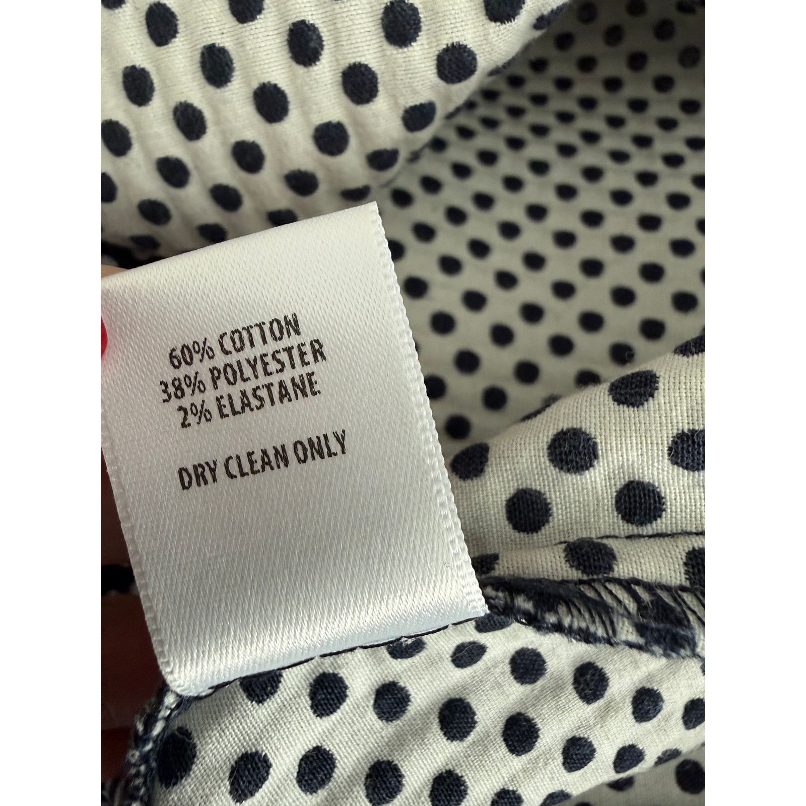 Bailey 44 Bailey 44 Navy White Polka Dot Pleated Midi Skirt 8 - D007 Size 30" / US 8 / IT 44 - 6 Thumbnail