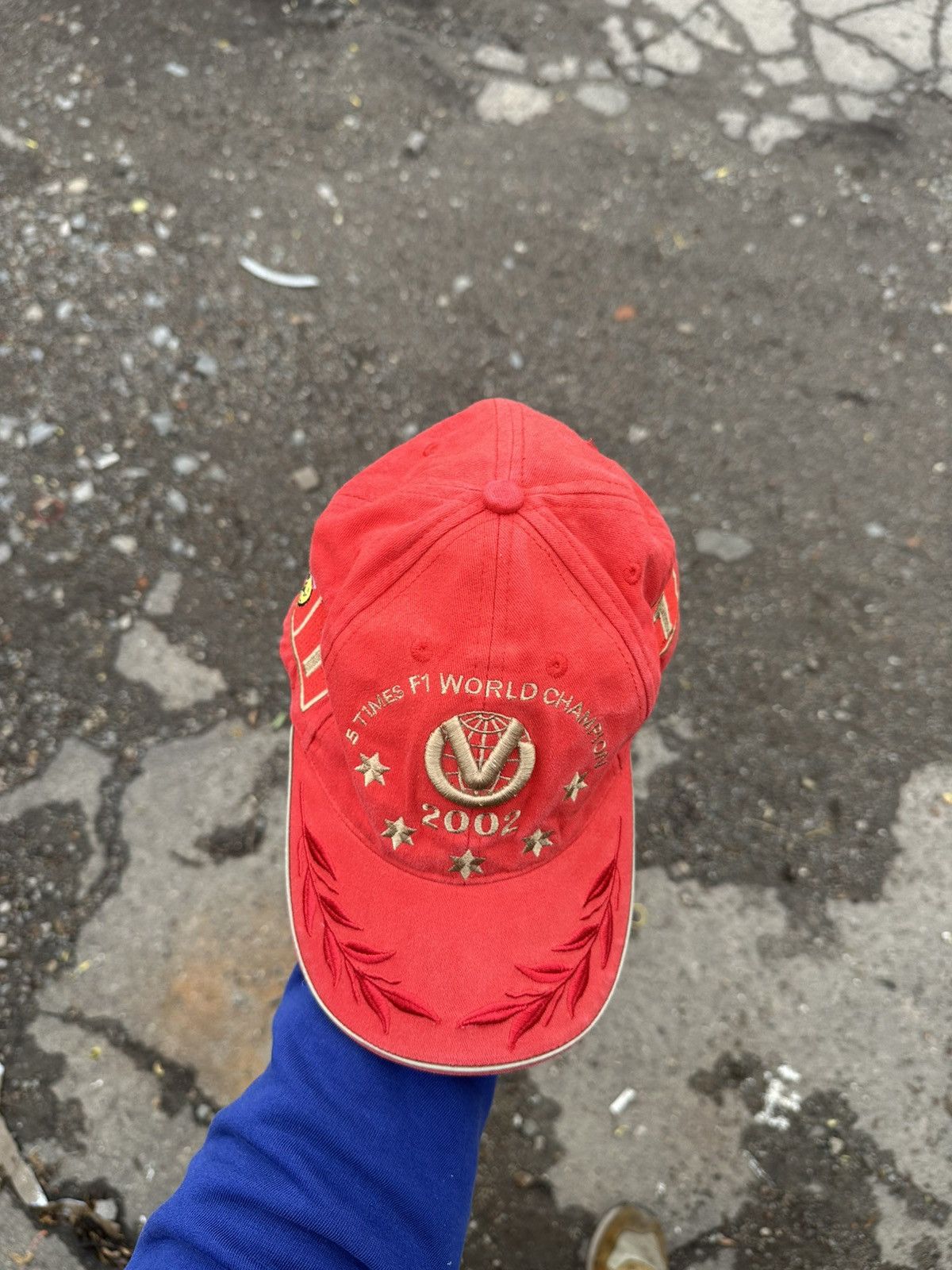 Ferrari Vintage Ferrari Cap Formula 1 Michael Schumacher Y2K Style Size ONE SIZE - 4 Thumbnail
