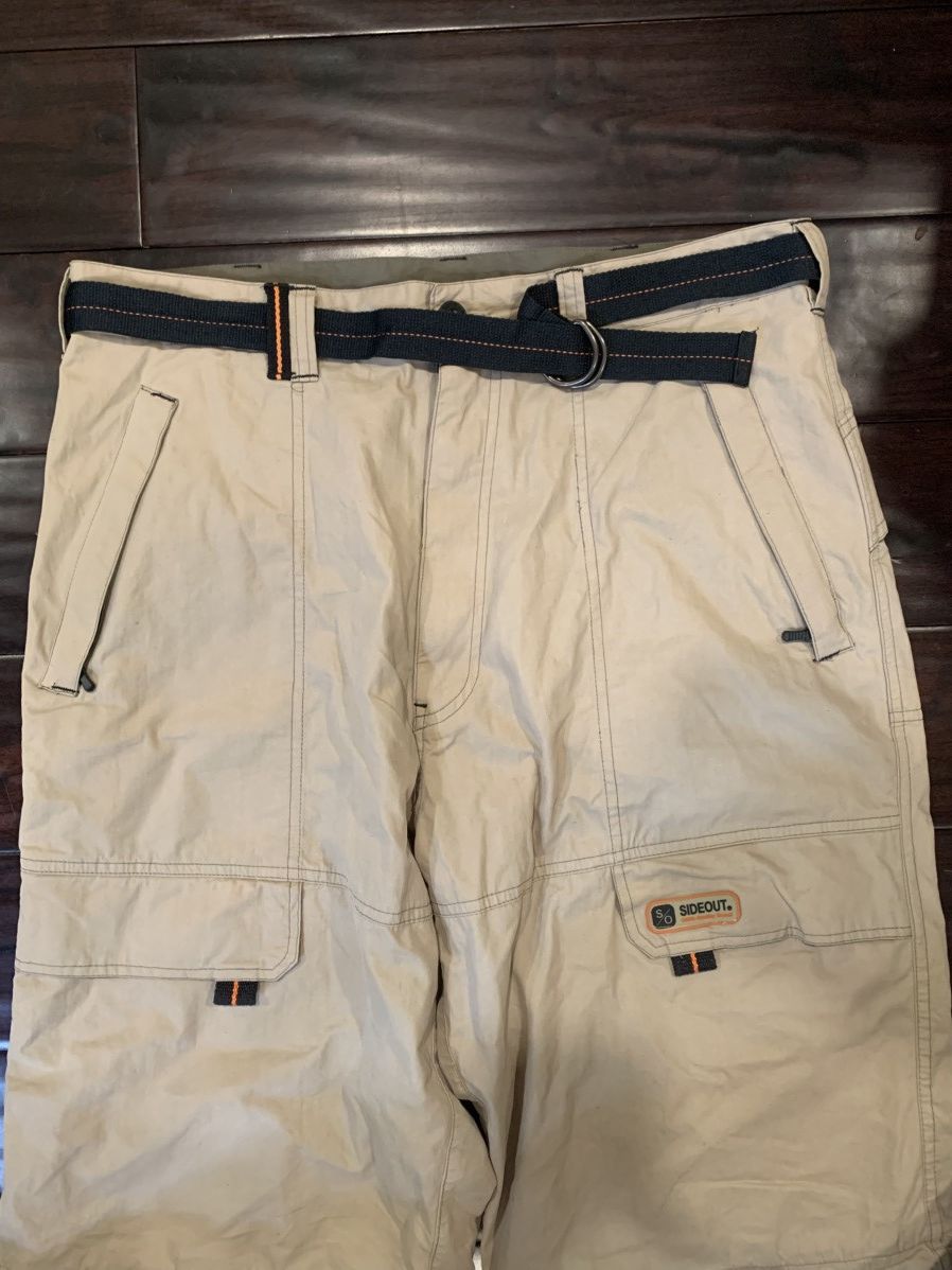 Sideout vintage cream sideout cargo shorts Size US 34 / EU 50 - 2 Thumbnail