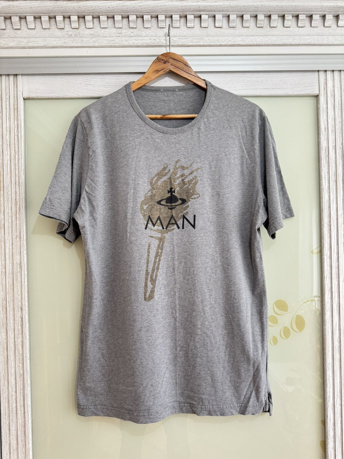 Vintage × Vivienne Westwood Vintage Vivienne Westwood Big Logo Tee Polo T-shirt Size US XL / EU 56 / 4 - 1 Thumbnail