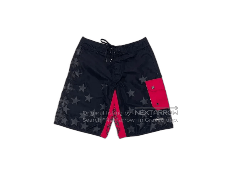 Chrome Hearts Chrome Hearts Stars and Crosses Swim Shorts. Size US 30 / EU 46 - 1 Thumbnail