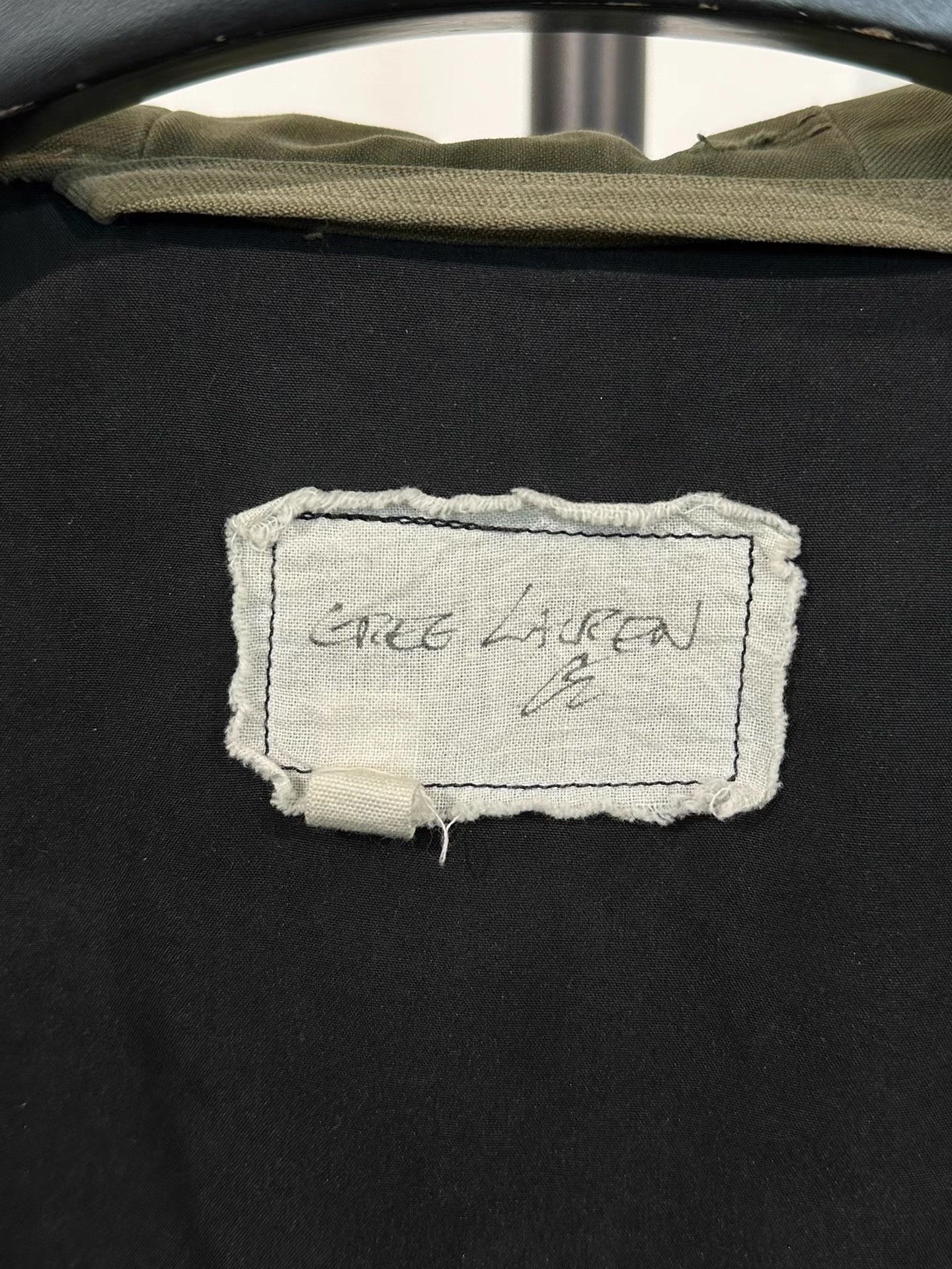 Greg Lauren Greg Lauren GL Leather Spliced Work Jacket K35 Size US L / EU 52-54 / 3 - 7 Thumbnail