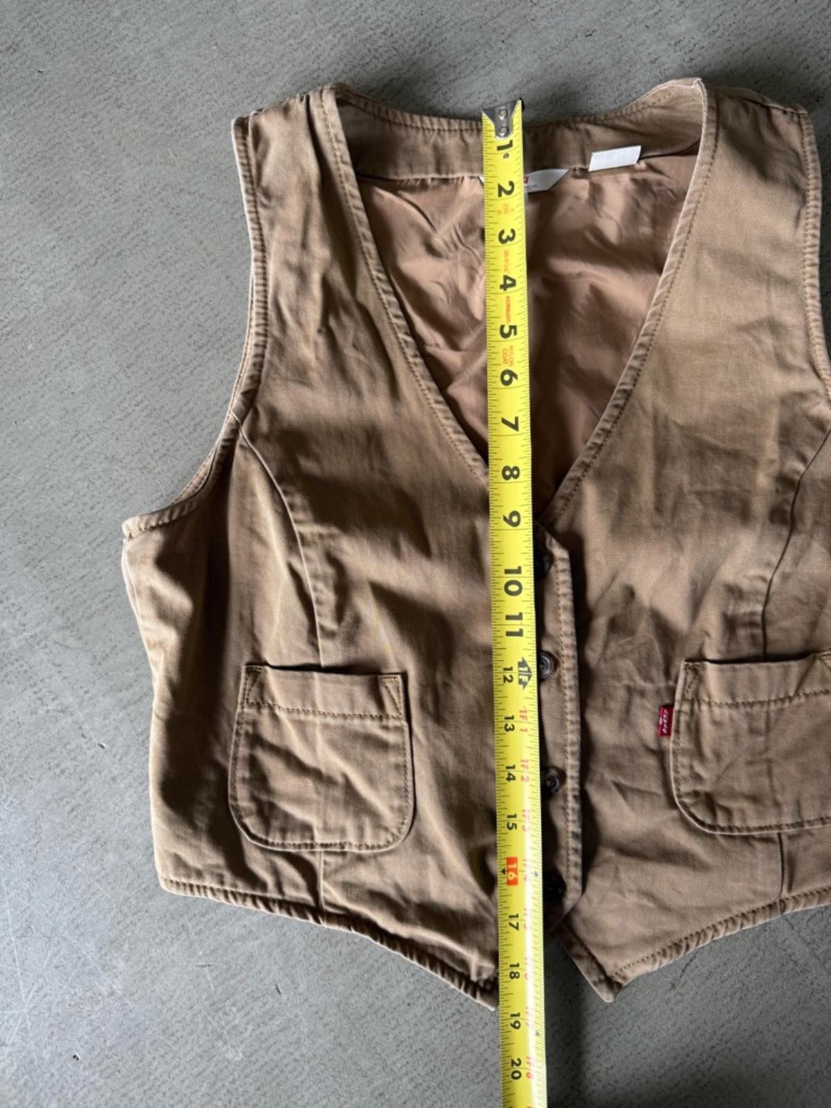 Levi's Levi’s Premium / Tailored Vest / Brown Size S / US 4 / IT 40 - 3 Thumbnail