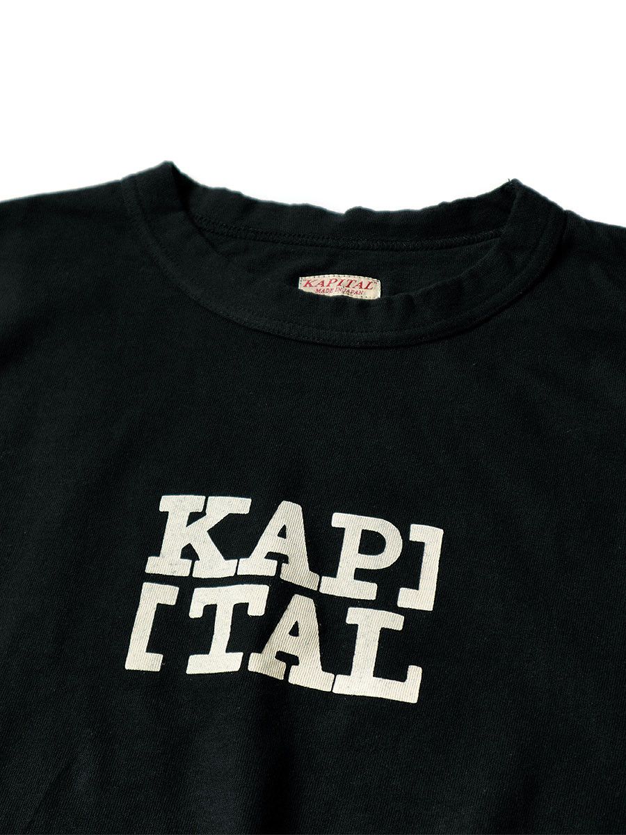 Kapital Kaptial Rookie Crew T (Bracket KAP Logo pt) Size US XL / EU 56 / 4 - 3 Thumbnail