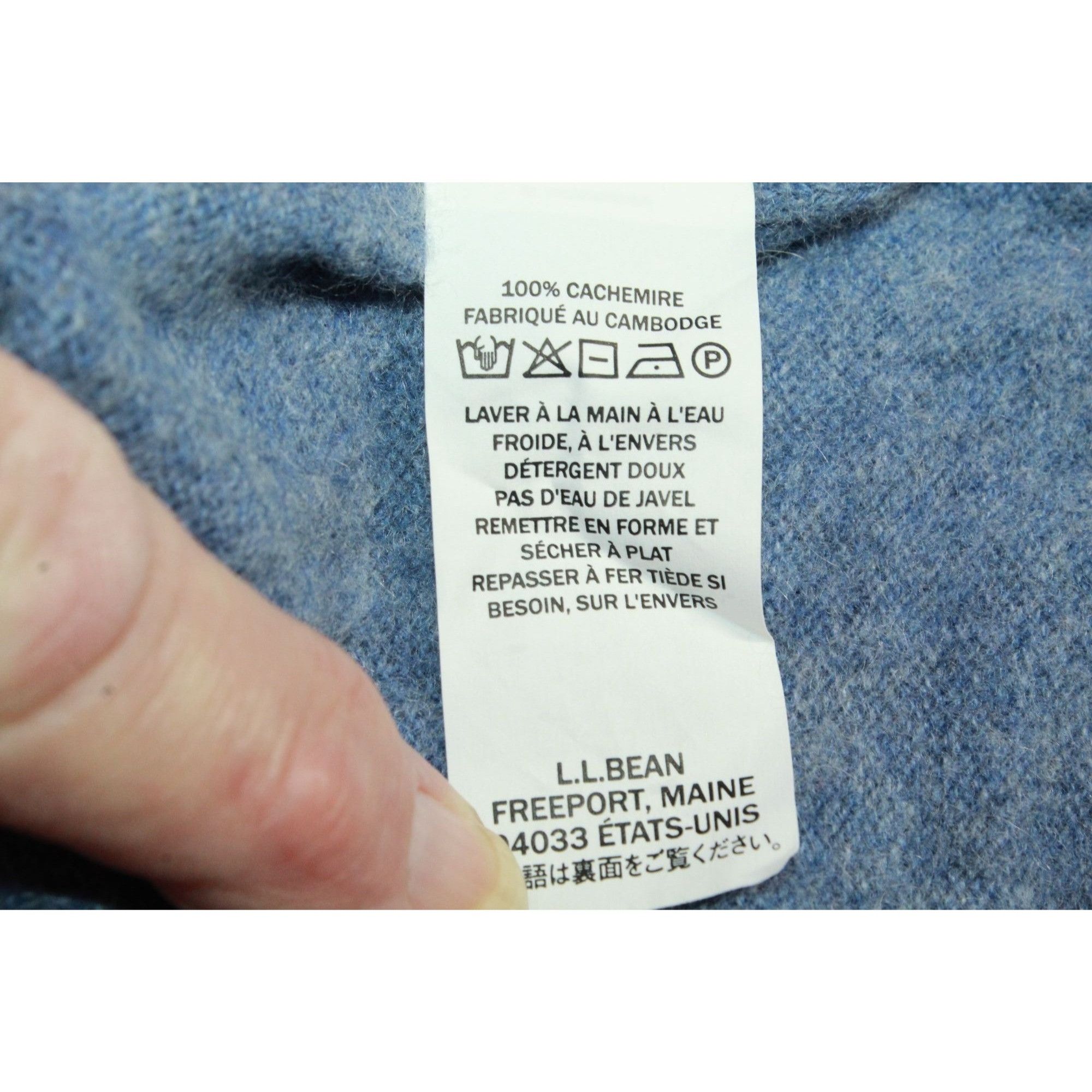 L.L. Bean LL Bean Women's Classic Cashmere Crewneck Sweater Heather Size S / US 4 / IT 40 - 10 Thumbnail