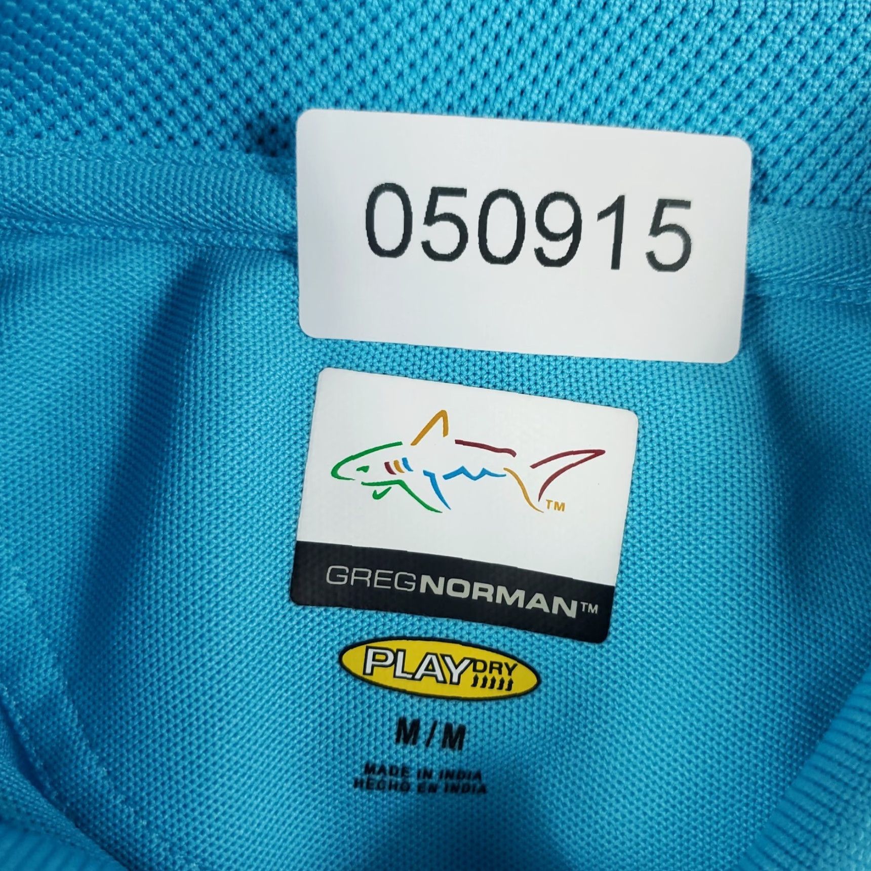 Vintage Greg Norman Polo Shirt Mens M Blue Shark Casual Golf Short Sleeve Shirt Size US M / EU 48-50 / 2 - 7 Thumbnail
