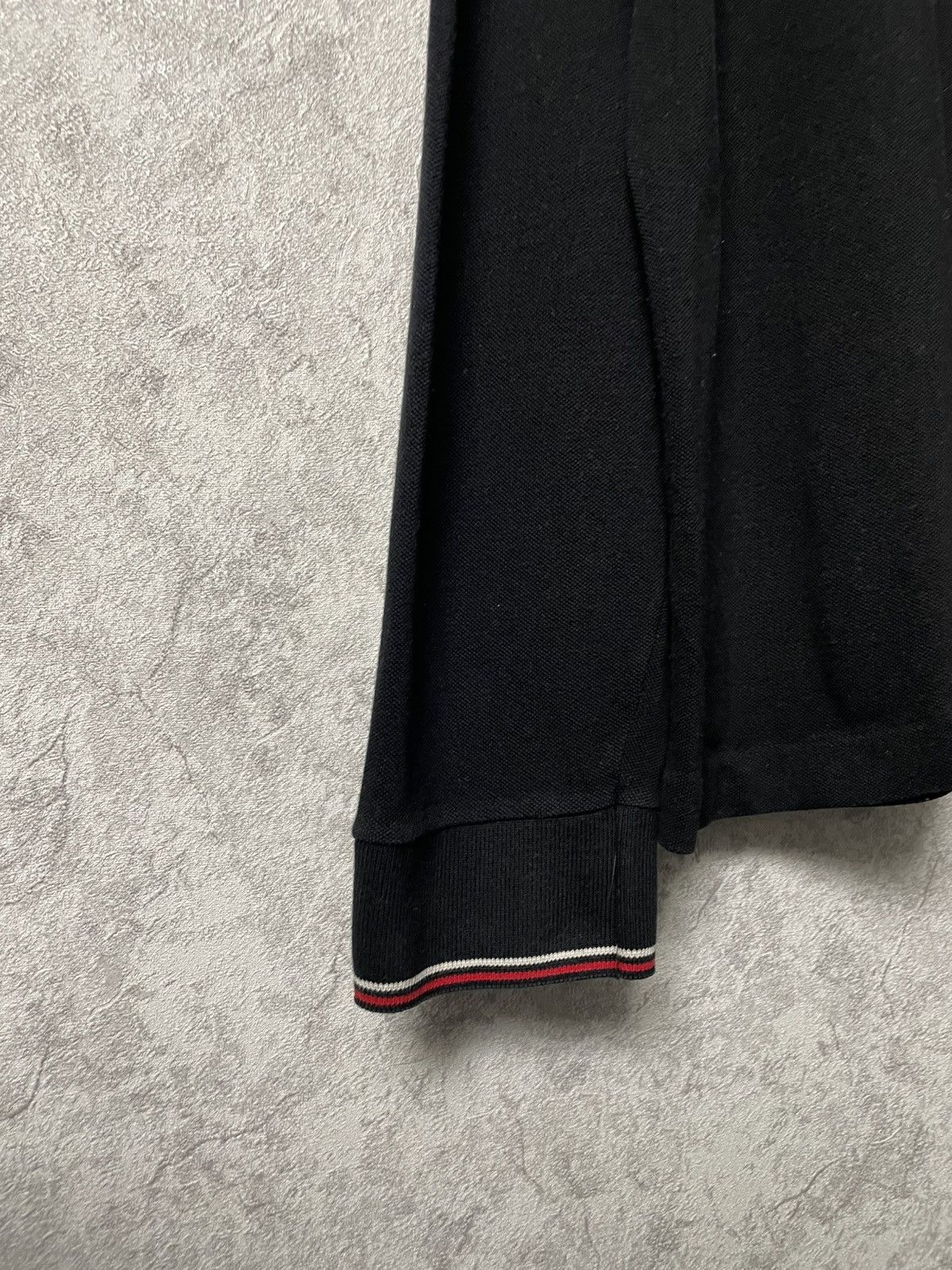 Lacoste Vintage Lacoste Black Long Sleeve Polo Shirt Size US M / EU 48-50 / 2 - 4 Thumbnail