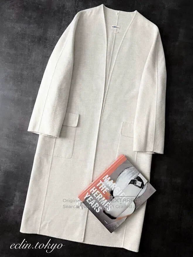 Hermes Hermes Detachable cashmere coat jacket Size M / US 6-8 / IT 42-44 - 2 Thumbnail