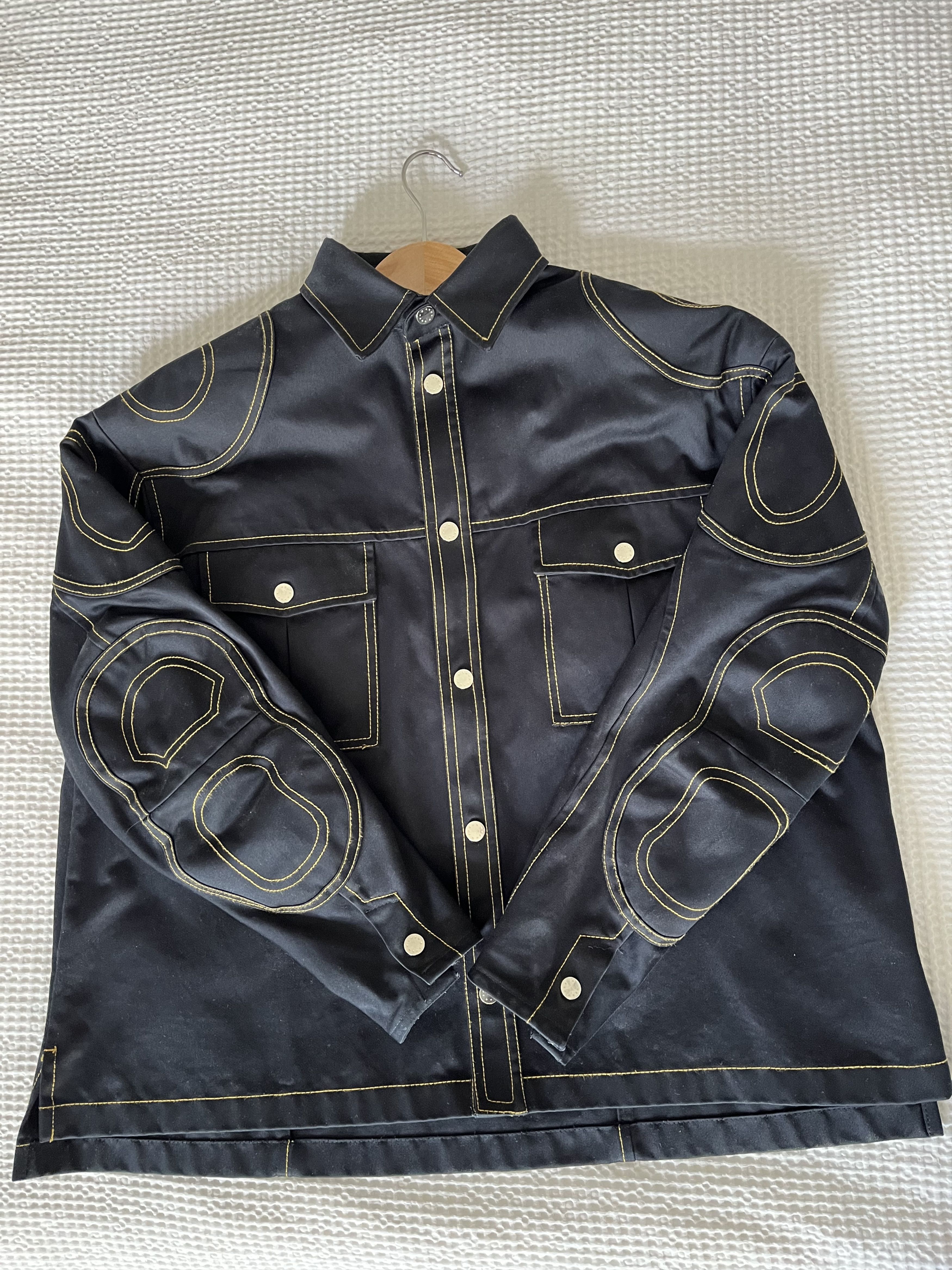 GmbH GmbH Tahir Jacket - Moto Denim Jacket Size US L / EU 52-54 / 3 - 2 Thumbnail